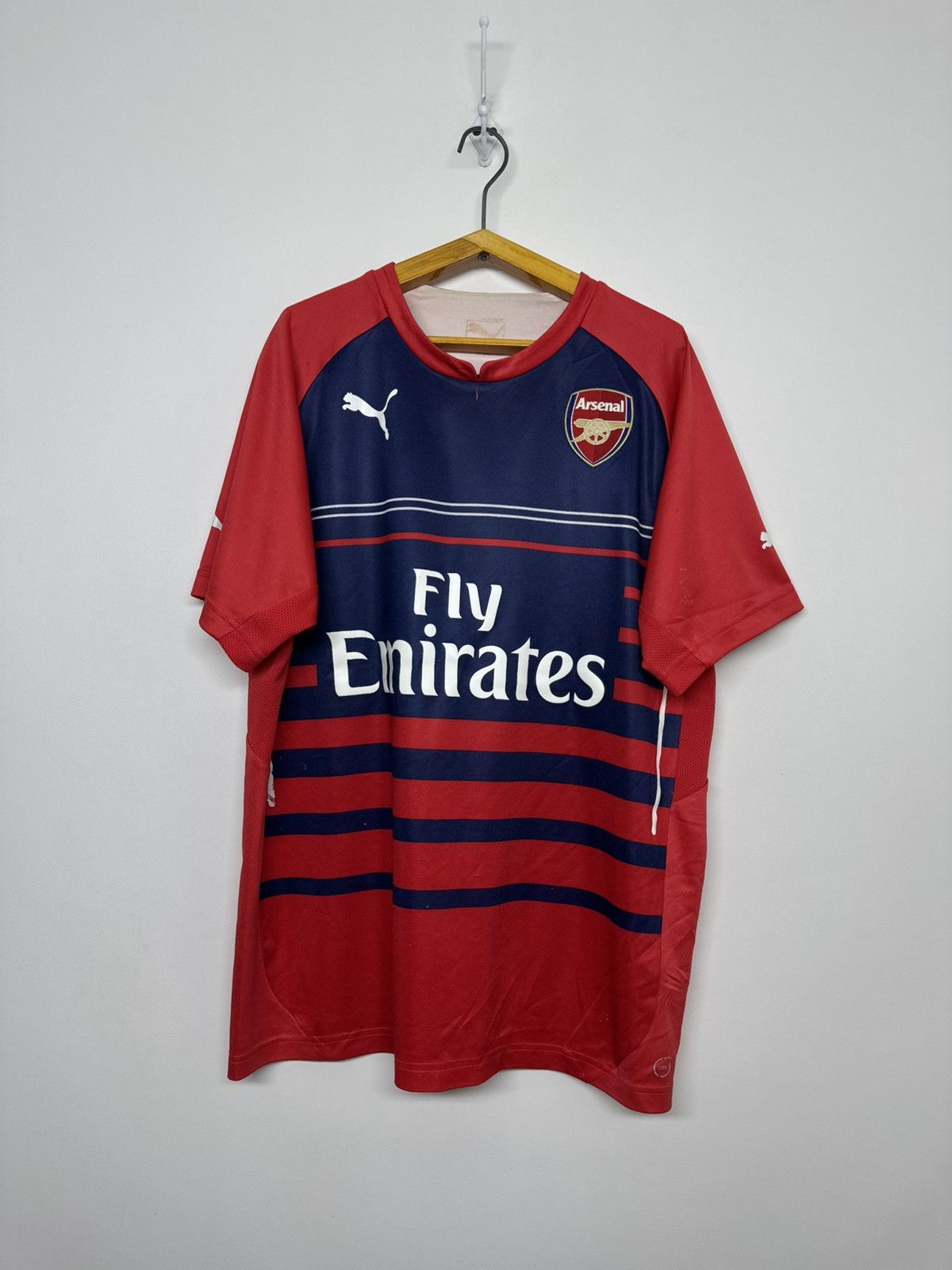 Puma Vintage Arsenal FC Puma Soccer Jersey Men's Red Rare Size US M / EU 48-50 / 2 - 1 Thumbnail
