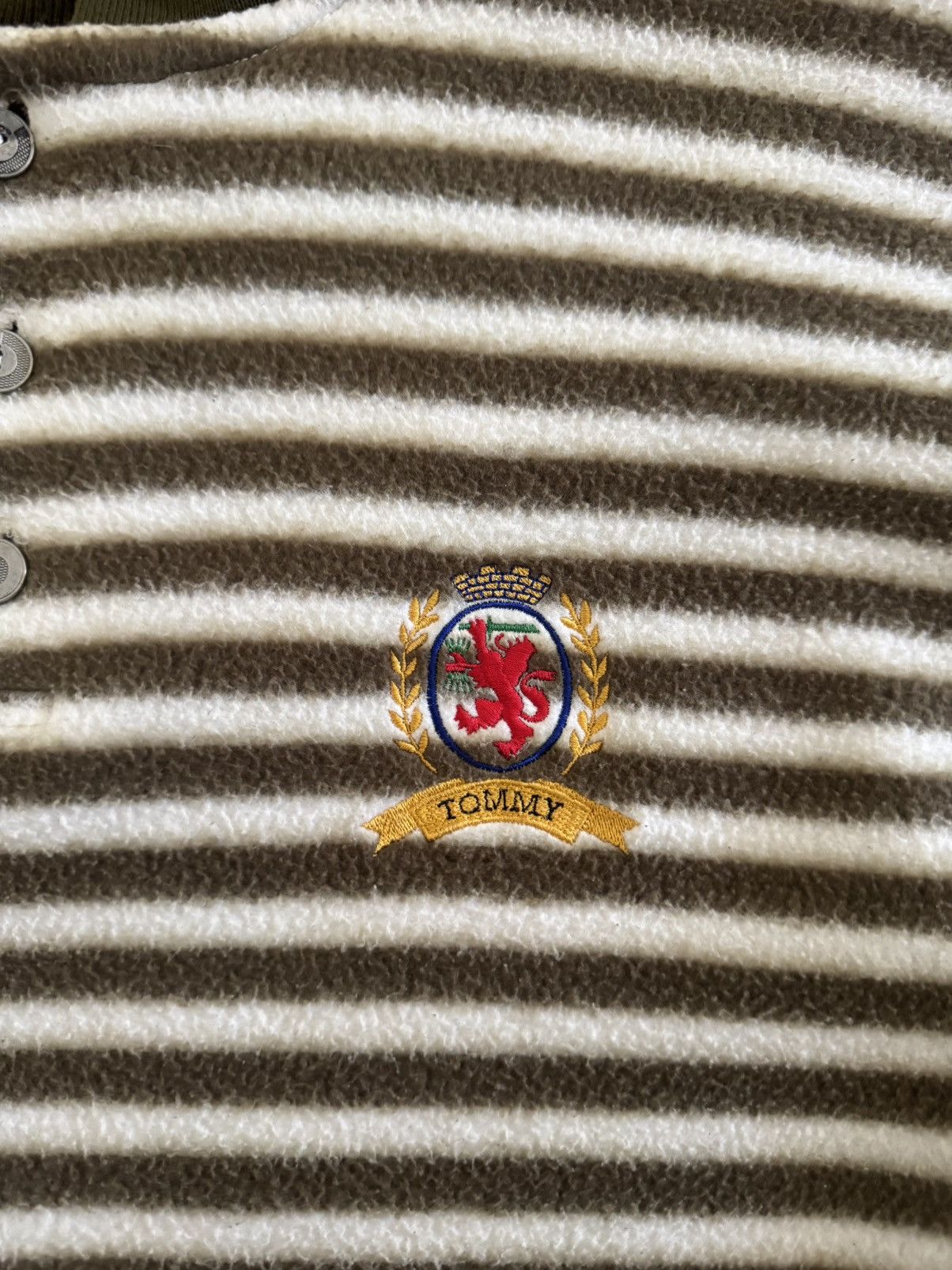 Tommy Hilfiger × Vintage Vintage Tommy Hilfiger Collared Shirt Size US XL / EU 56 / 4 - 3 Thumbnail