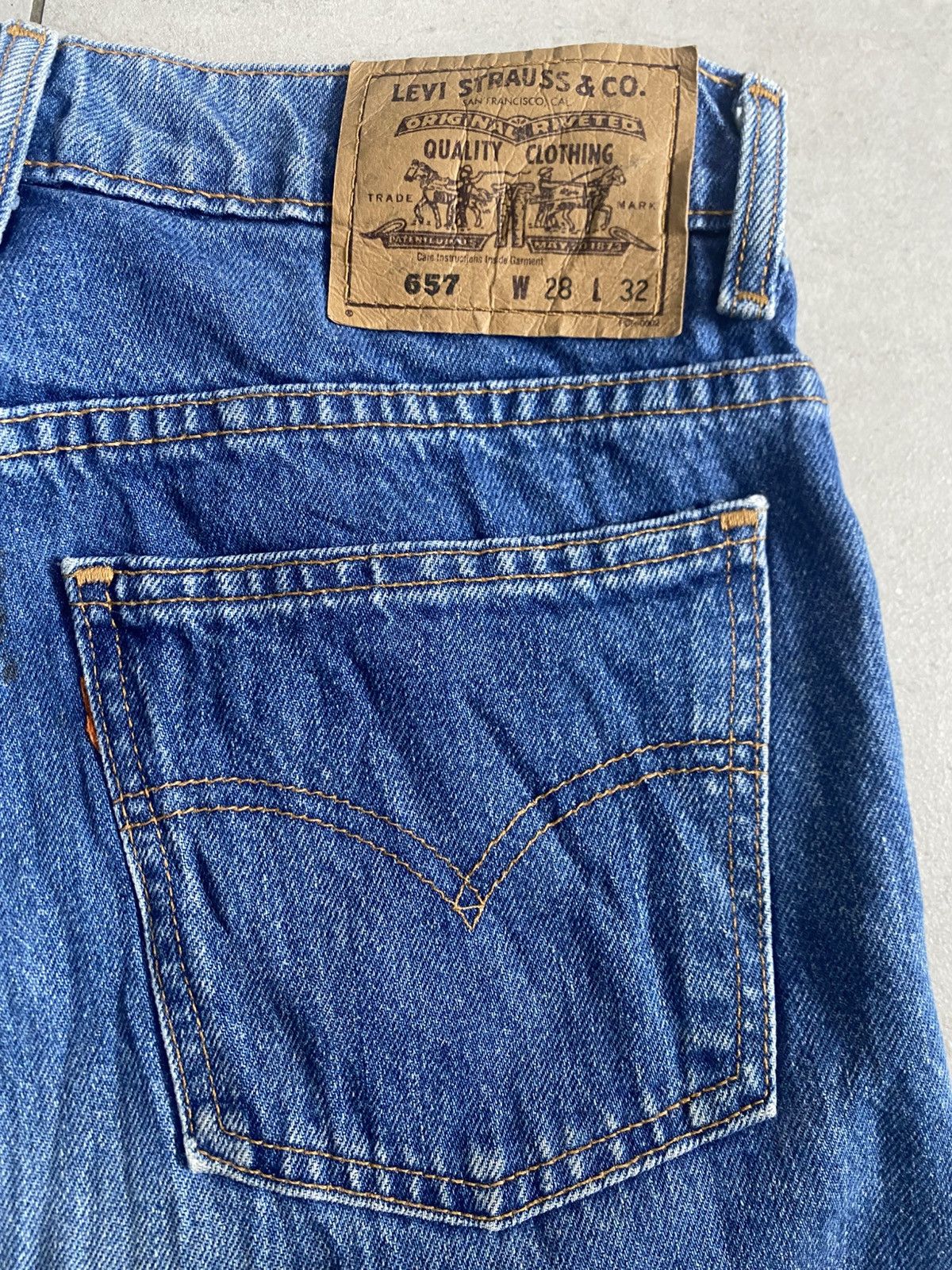 Levi's Levi’s 657 Vintage Denim Jeans Size US 28 / EU 44 - 14 Thumbnail