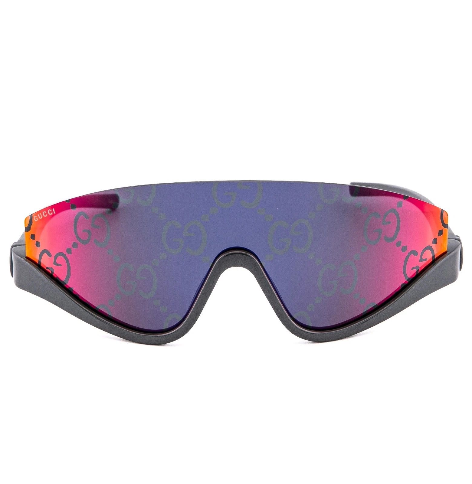 Gucci GUCCI 1650 Gray Purple GG Print Gg1650S Sunglasses 009 Size ONE SIZE - 5 Thumbnail