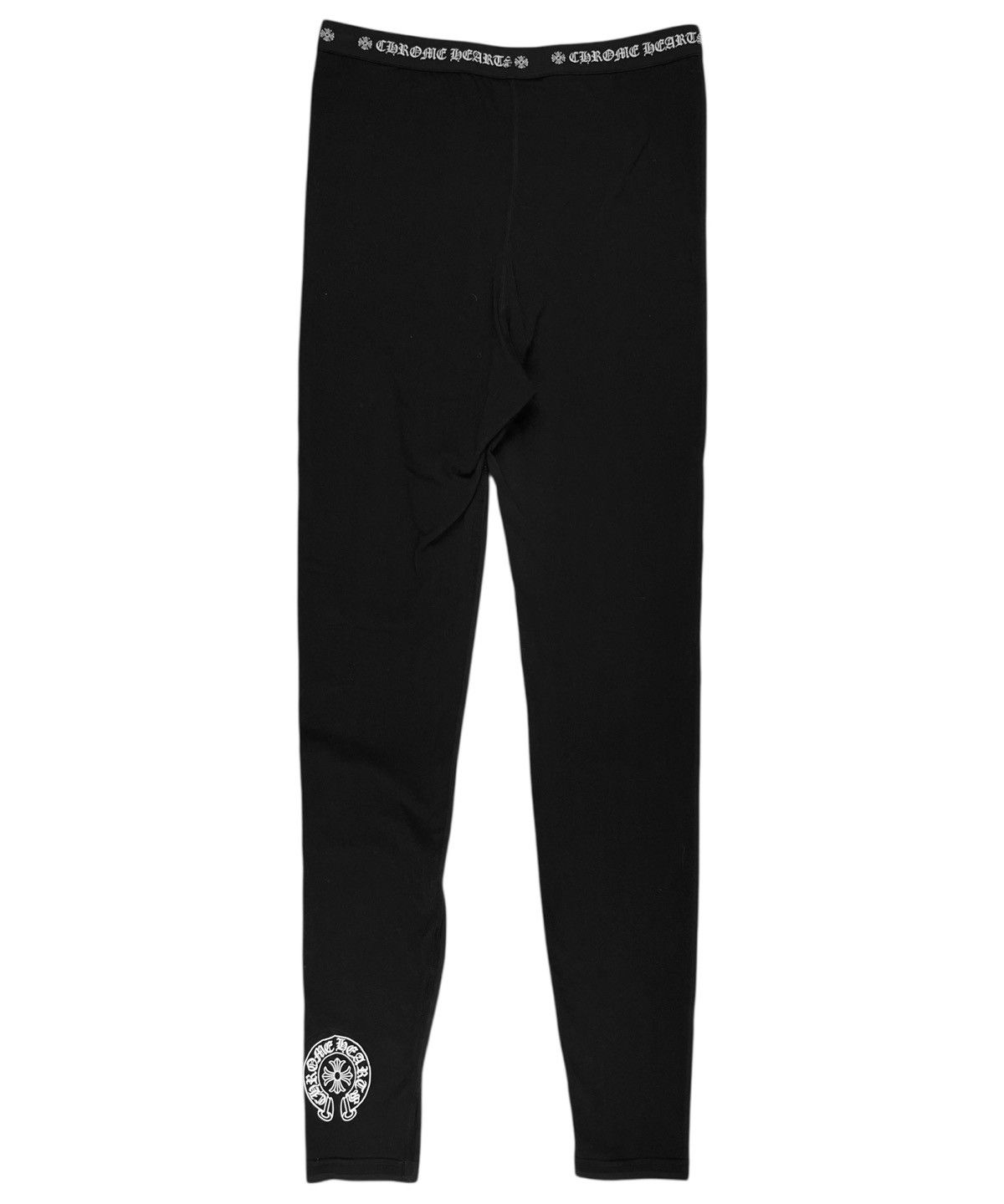 Chrome Hearts Chrome Hearts Horseshoe Logo Leggings Black Size 30" / US 8 / IT 44 - 1 Thumbnail