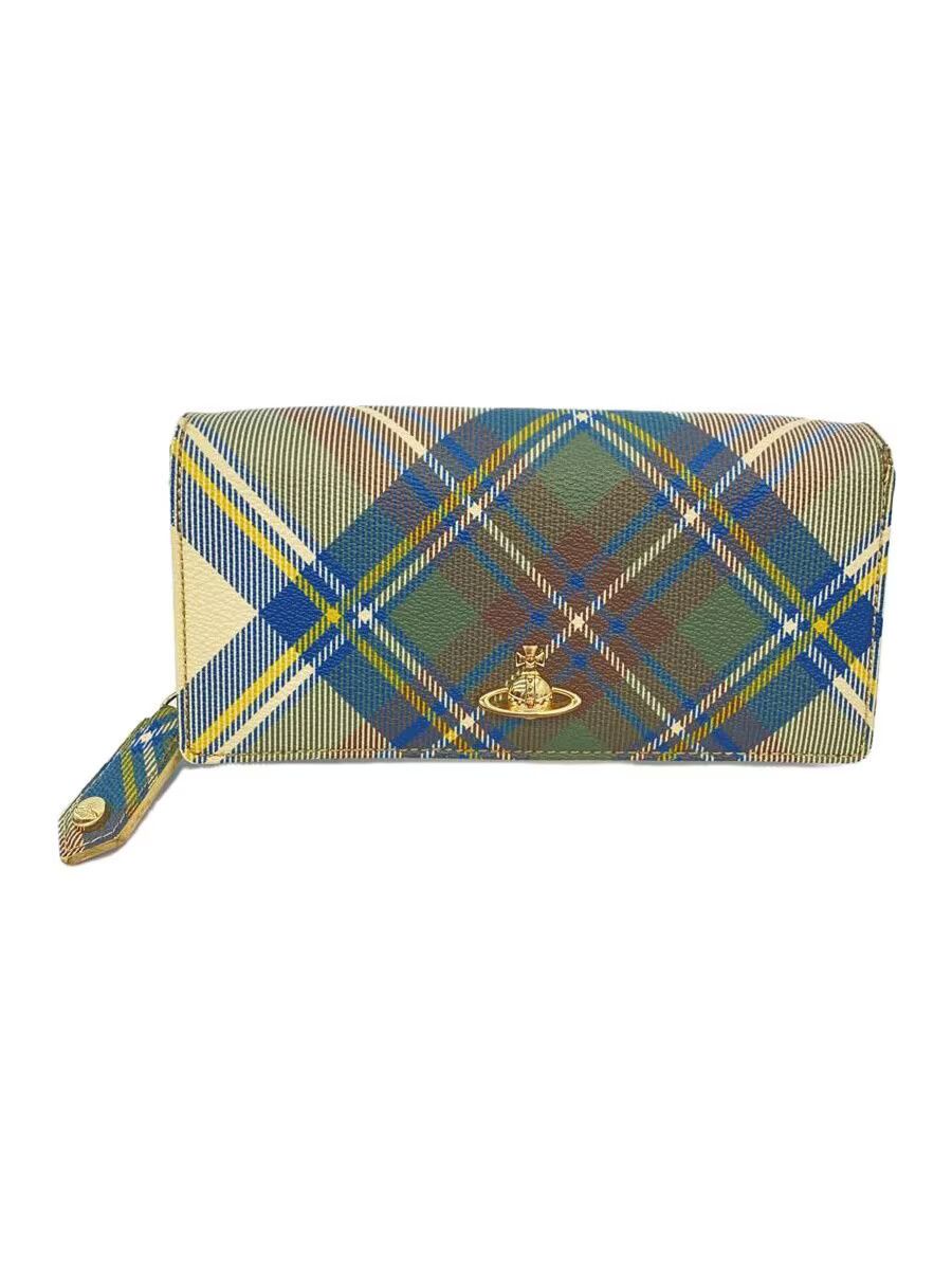 Vivienne Westwood Vivienne Westwood Check Long Wallet Multi Colour Size ONE SIZE - 1 Thumbnail
