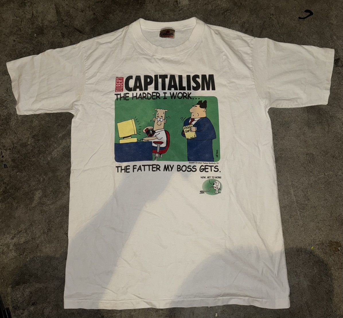 Vintage Canadiana Comic Graphic Vintage Tee Size US XL / EU 56 / 4 - 1 Thumbnail