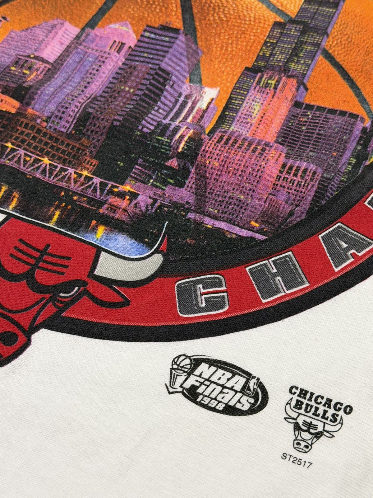 Starter Vintage 90s Chicago Bulls Repeat 3Peat 1998 NBA World Champs Size US XXL / EU 58 / 5 - 6 Thumbnail