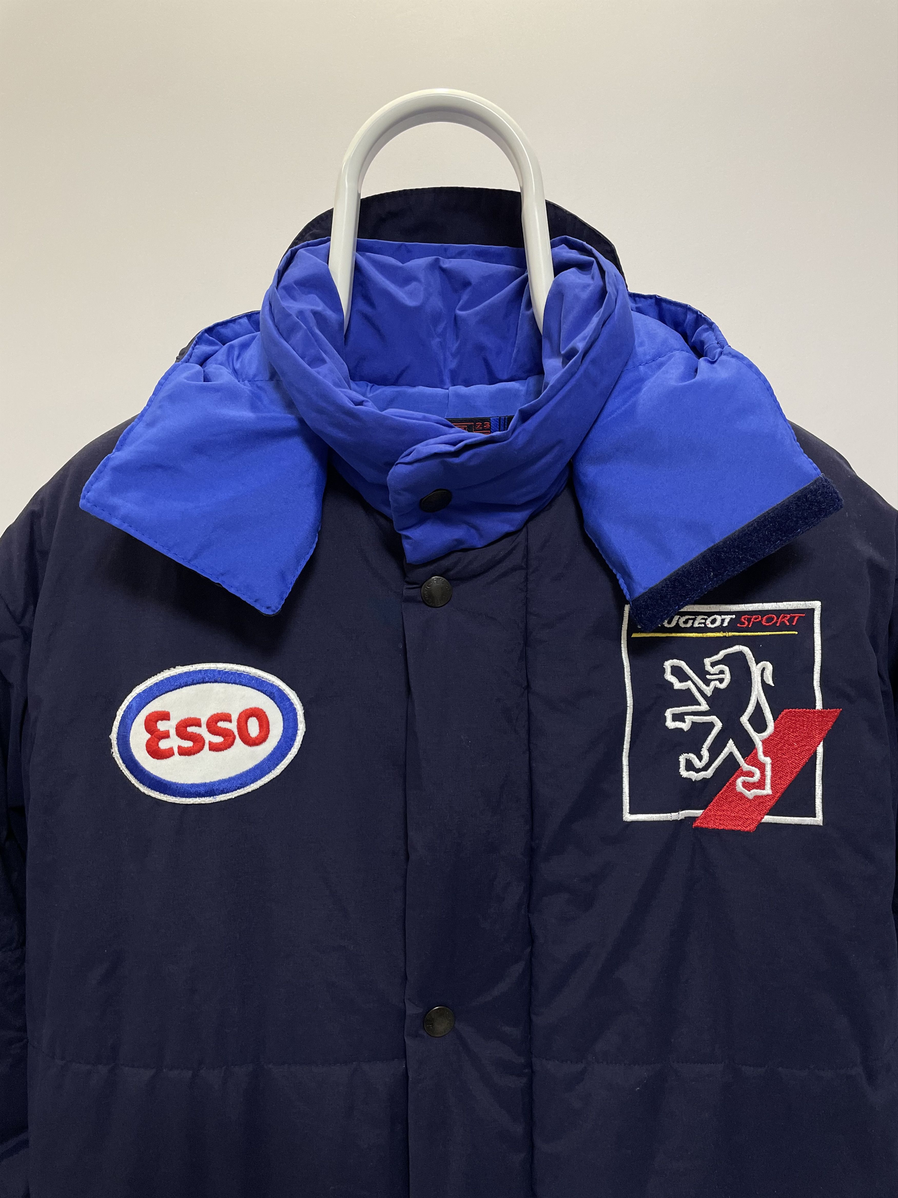 Vintage PEUGEOT Sport Esso Vintage Jacket Racing Rare 90s Rally F1 Size US M / EU 48-50 / 2 - 9 Thumbnail