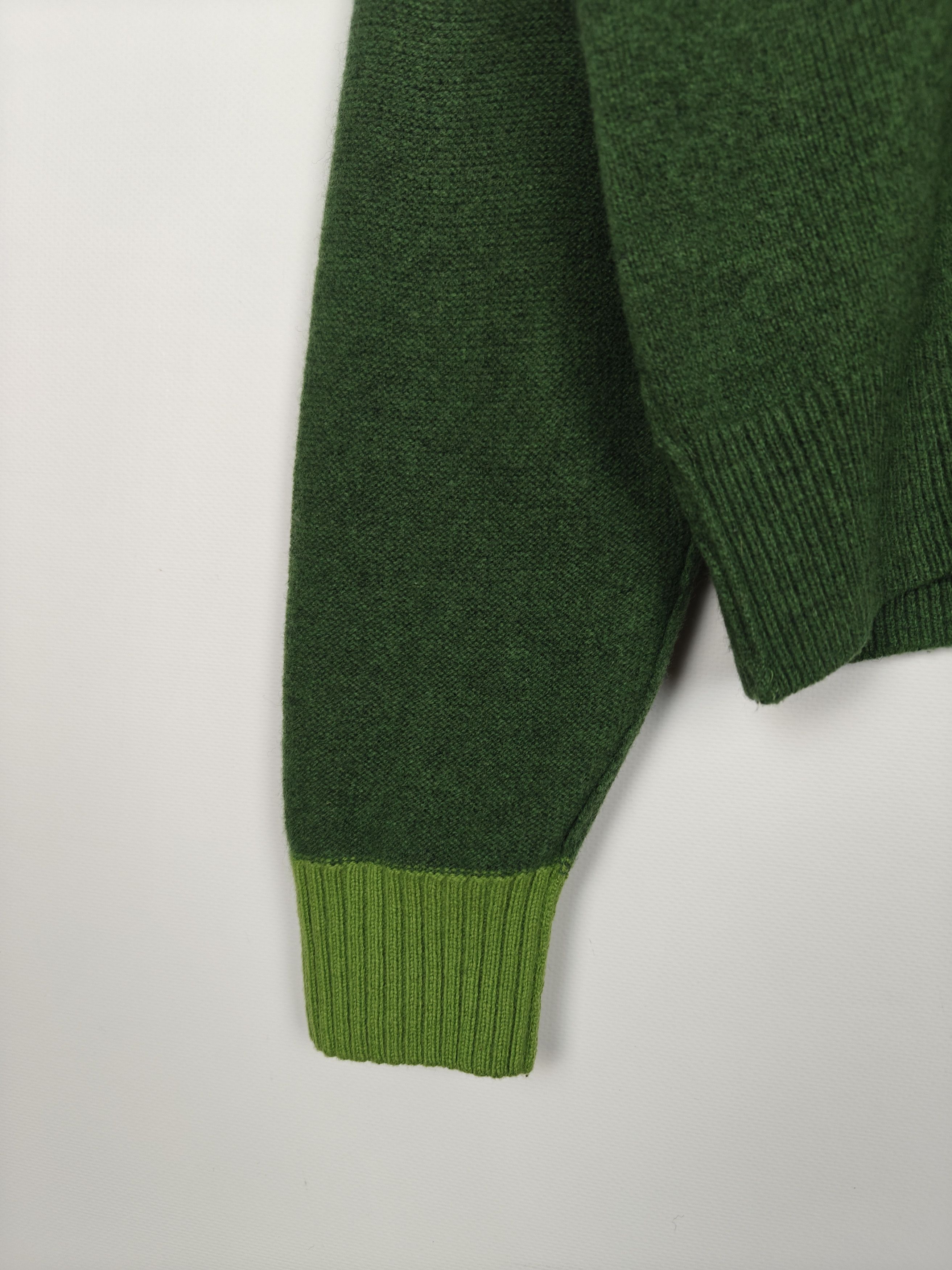 Uniqlo Uniqlo x Anya Hindmarch Wool Sweater Green Pullover XL Size XL / US 12-14 / IT 48-50 - 5 Thumbnail
