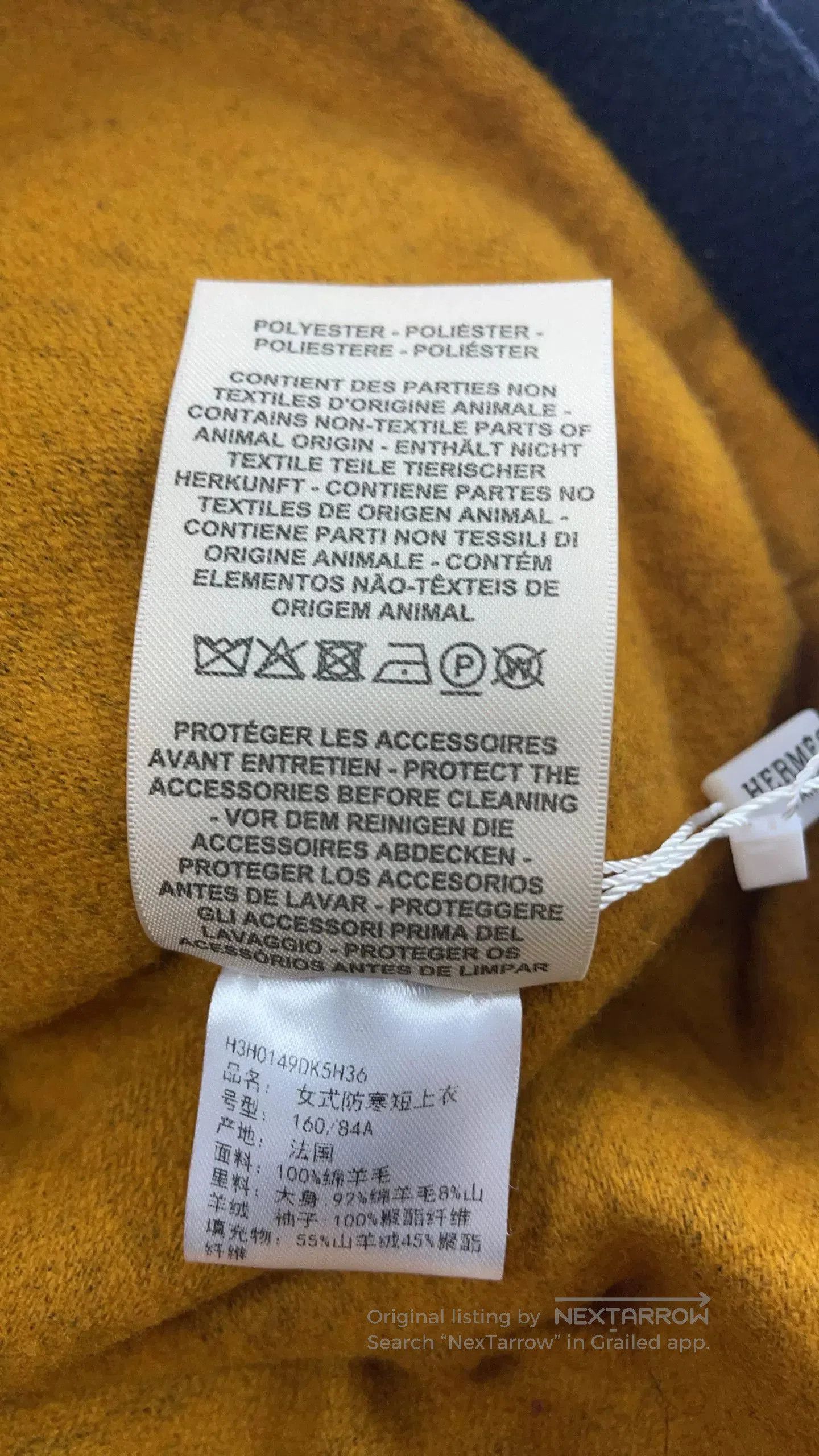 Hermes Hermes Wool Blend Winter Coat. Size US S / EU 44-46 / 1 - 5 Thumbnail