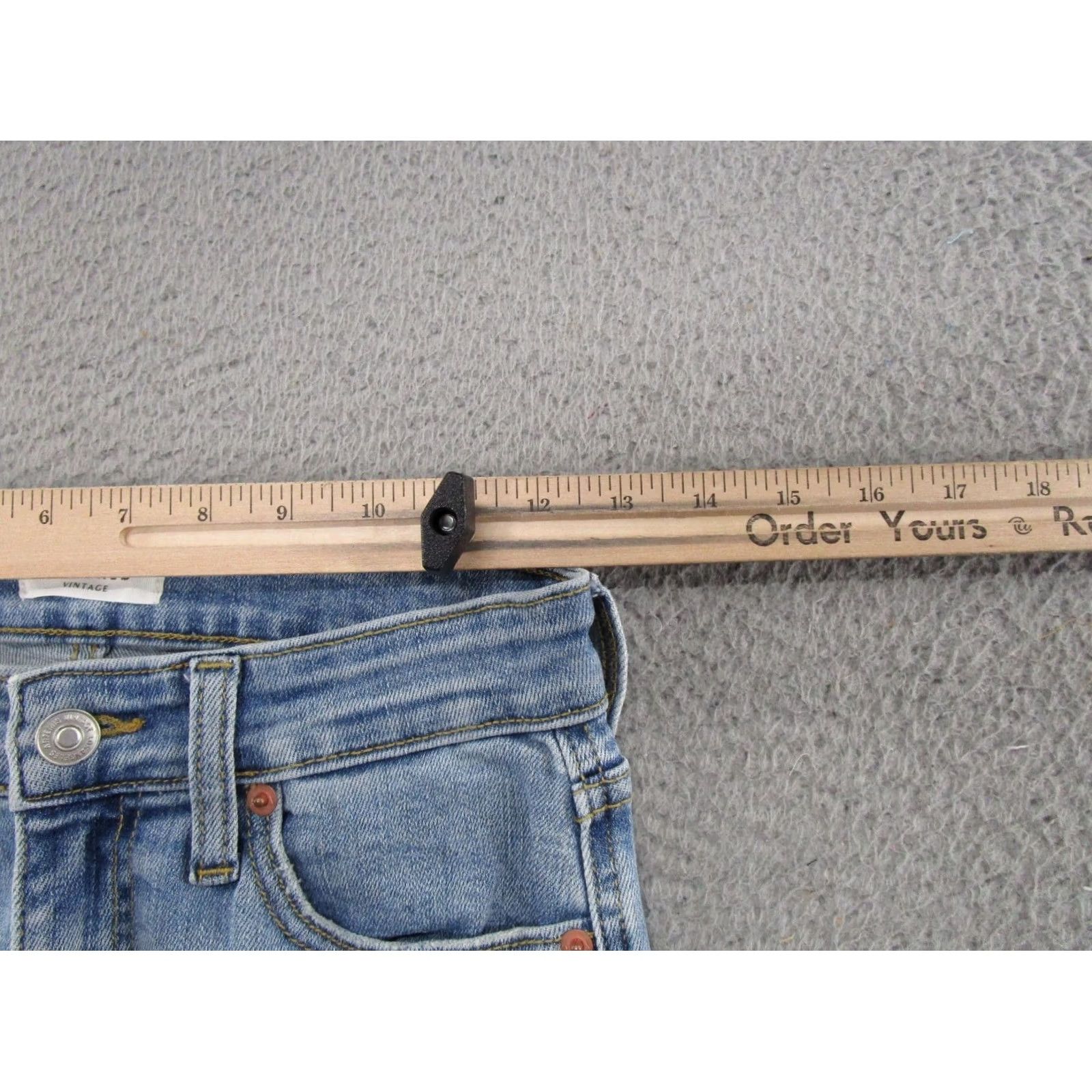 Denime Artemis Jeans Women Flared Denim 25 Blue Stretch 5-Pocket Regular Size 3/25 Vintage Hughesing? Size 42" / US 20 - 7 Thumbnail