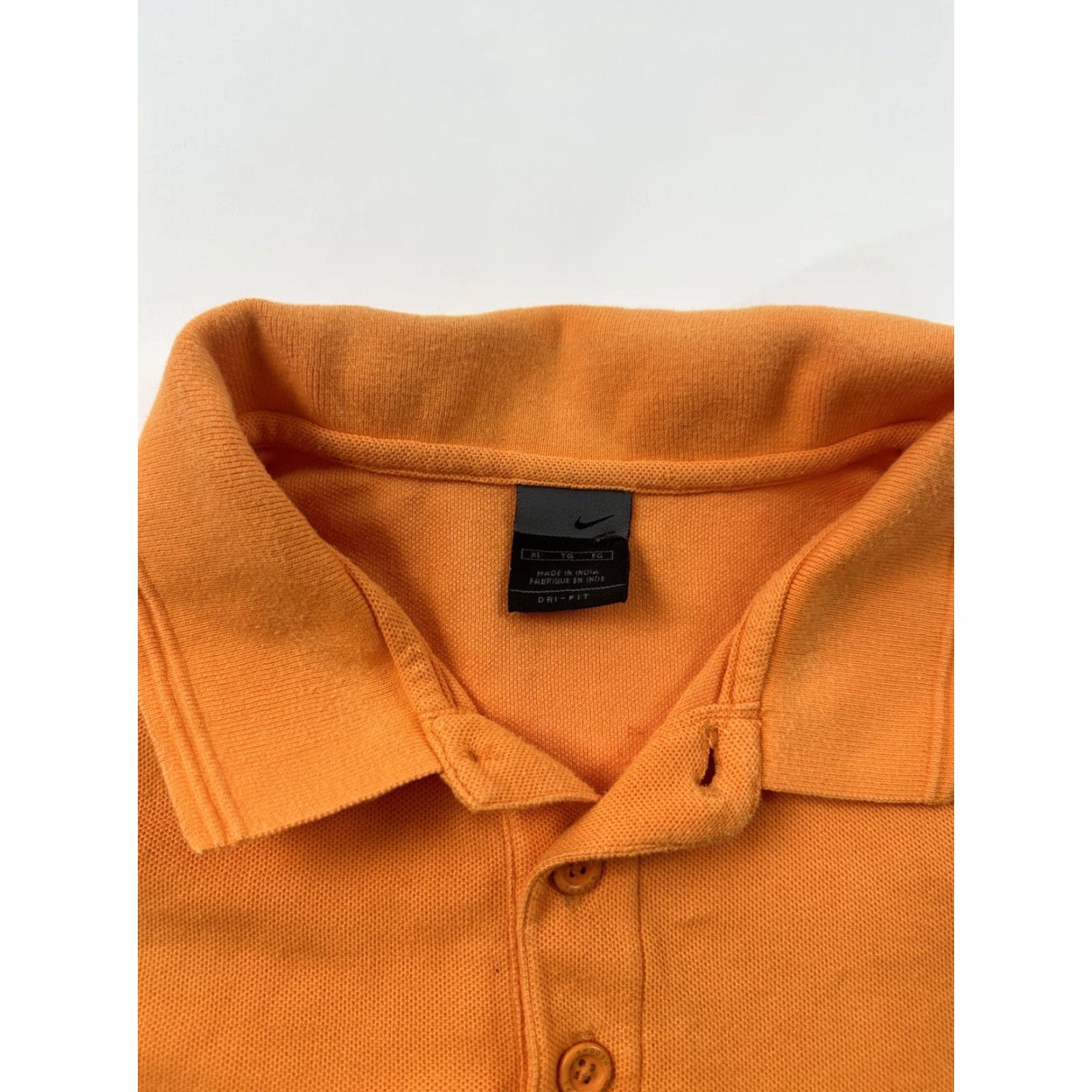 Nike VINTAGE Nike Tennis Polo Shirt Mens XL Orange Short Sleeve Size US XL / EU 56 / 4 - 3 Thumbnail