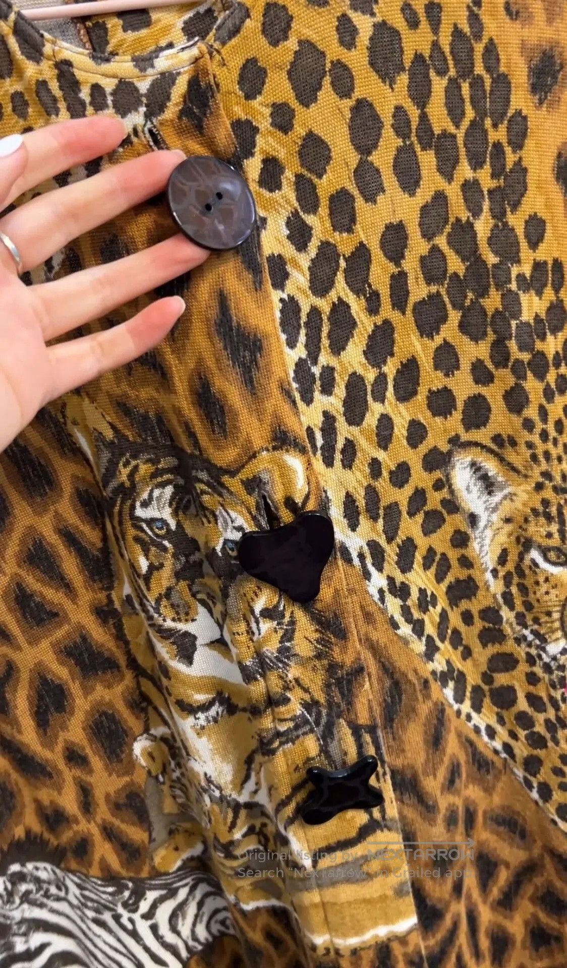 YITAI Leopard Print Knit Dress by Italiya. Size M / US 6-8 / IT 42-44 - 3 Thumbnail
