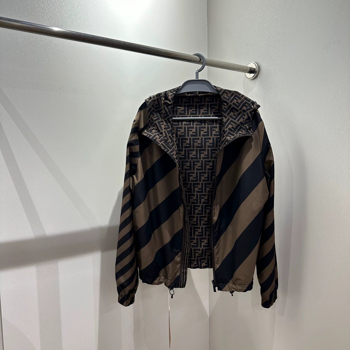 Fendi Fendi FF All-Over Print Reversible Jacket 46 Size US S / EU 44-46 / 1 - 6 Thumbnail