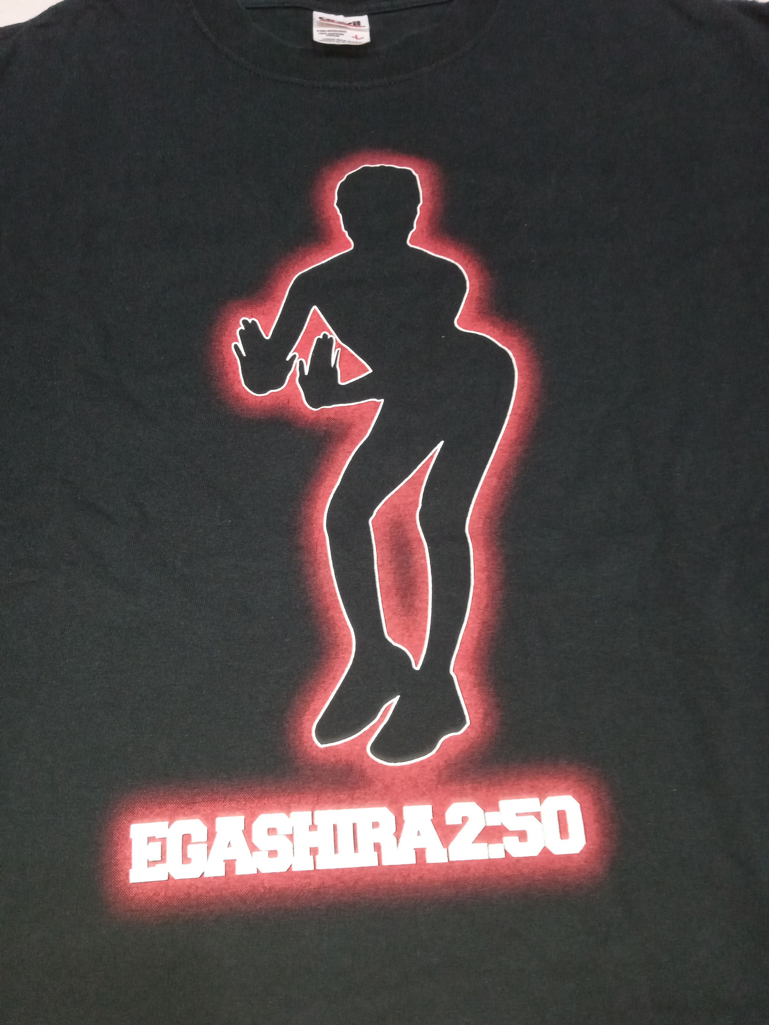 Other Vintage 2000s Egashira 2:50 Comedy T-Shirt Puroresu Size US L / EU 52-54 / 3 - 2 Thumbnail
