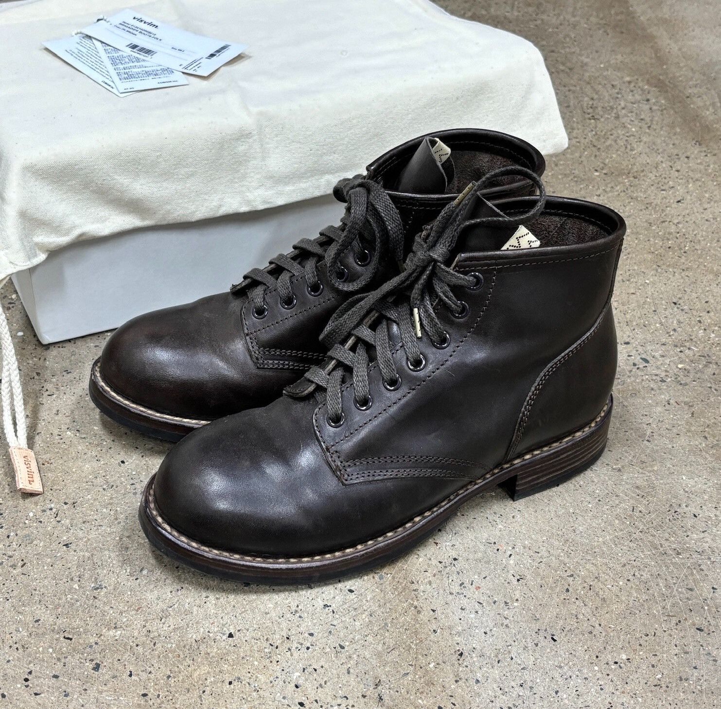 Visvim Visvim Brigadier Boots-Folk for Men Size US 10 / EU 43 - 1 Thumbnail