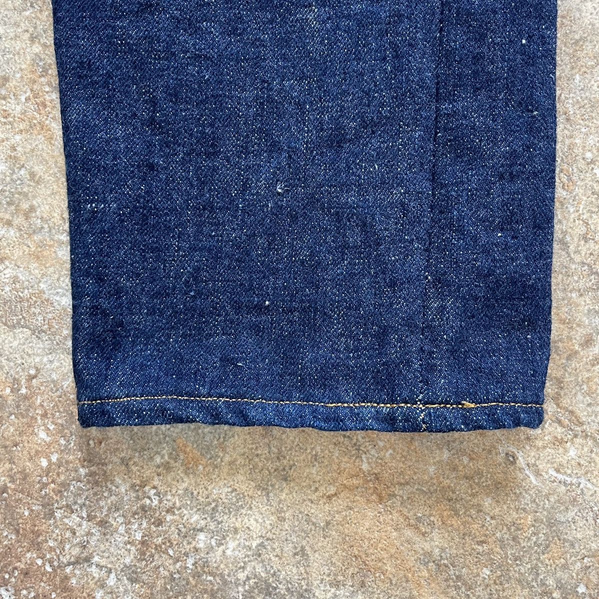 Samurai Jeans Samurai Jeans S211AX 18oz Ai Benkei, Relaxed Tapered, 35x32 Size US 35 - 7 Thumbnail