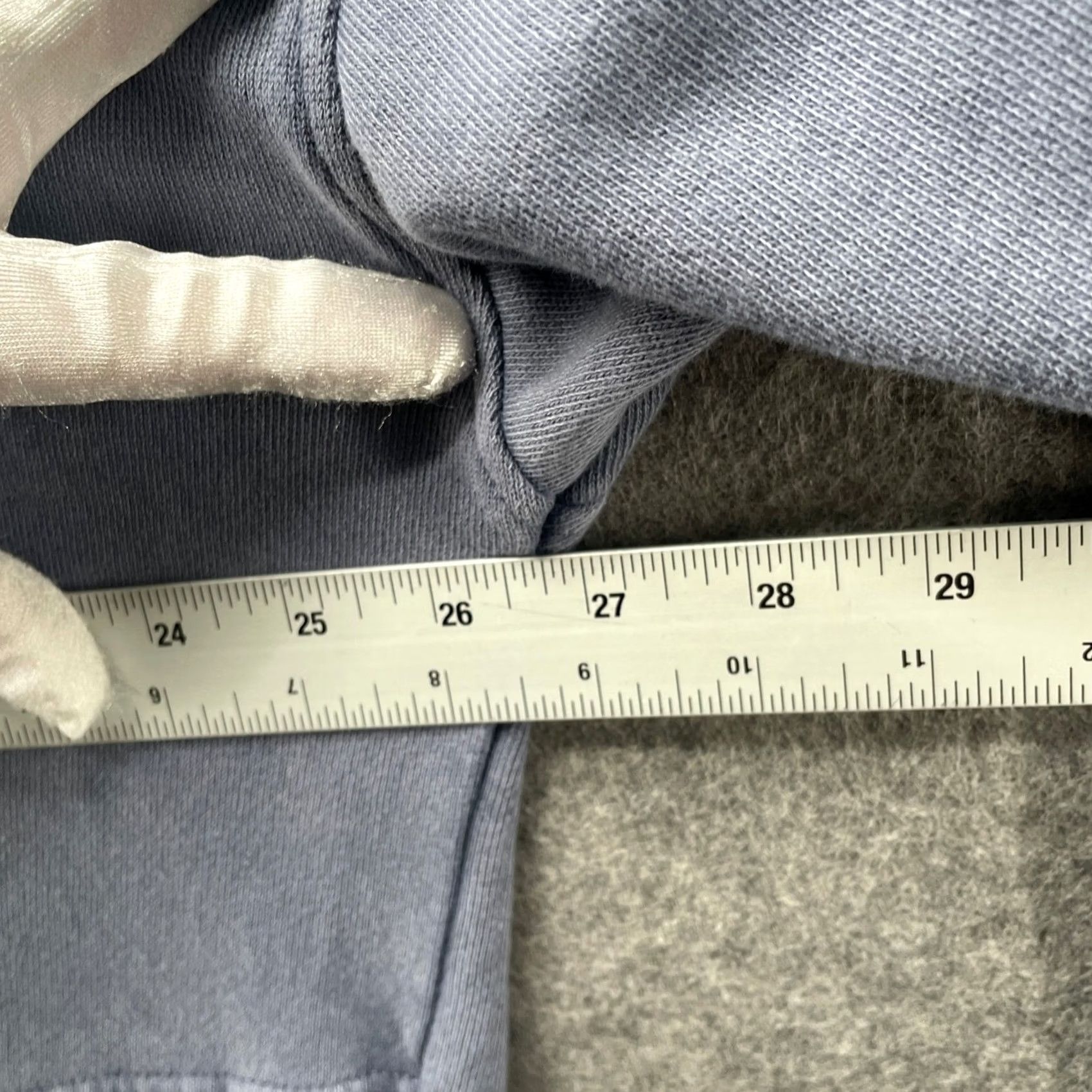 Vintage Aerie Hoodie Henley Womens M Blue Pullover Soft Cotton Relaxed Long Sleeve Raglan Pocketed Hooded Size M / US 6-8 / IT 42-44 - 8 Thumbnail