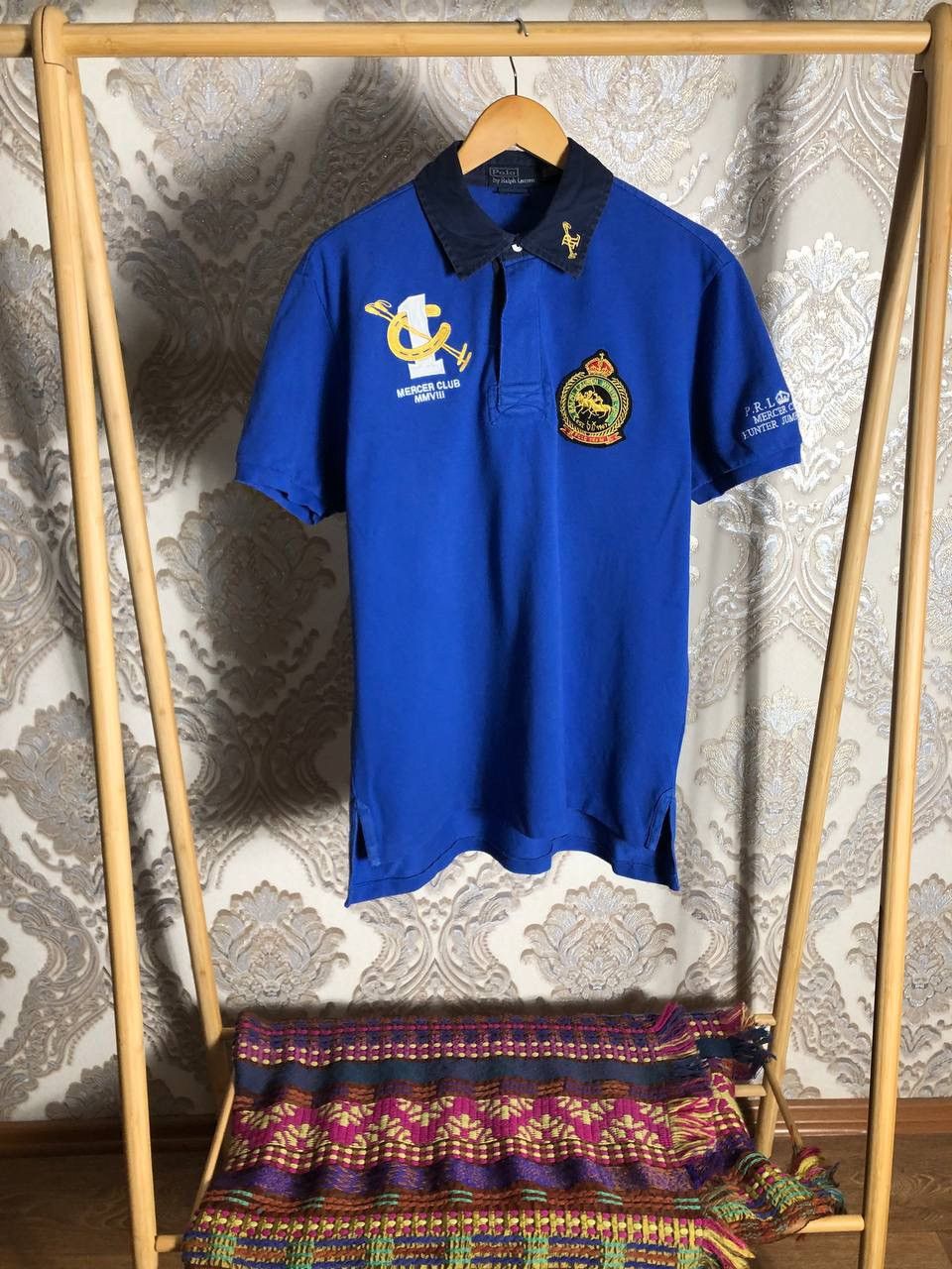 Polo Ralph Lauren VINTAGE POLO RALPH LAUREN RETRO DESIGNER CASUAL DELUX 90s Size US XXL / EU 58 / 5 - 3 Thumbnail