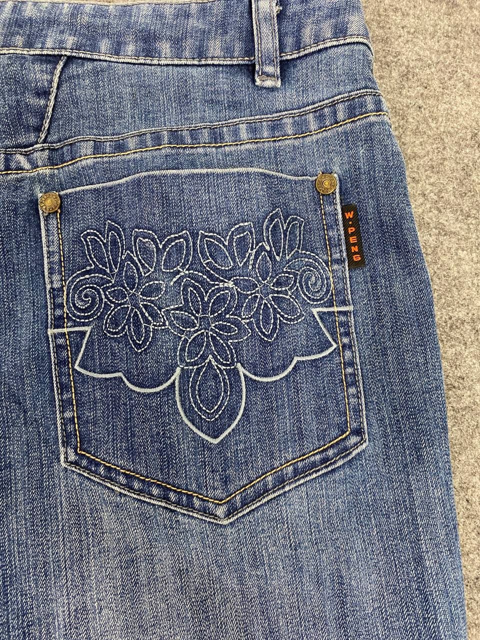 Japanese Brand vintage japanese brands bootcut flare denim Size 33" - 5 Thumbnail