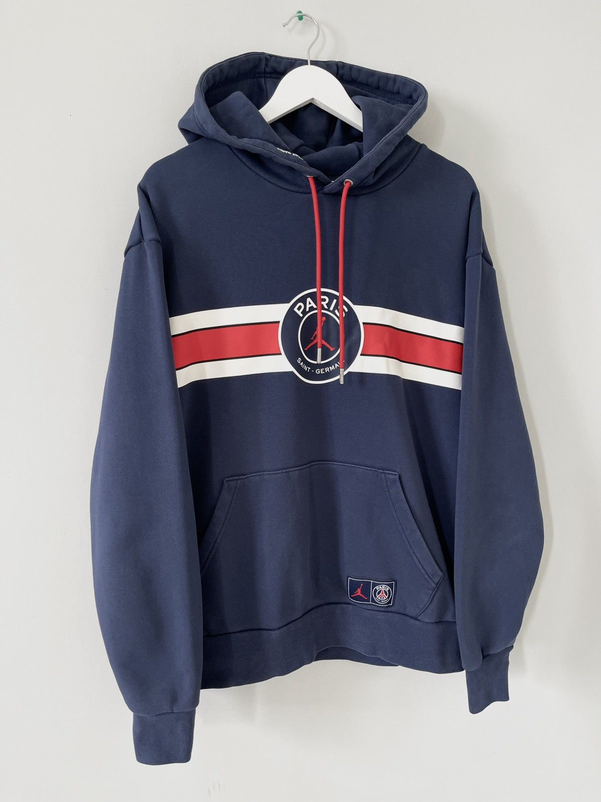 Jordan Brand Jordan x Paris Saint Germain PSG Big Logo Hoodie Jacket Size US L / EU 52-54 / 3 - 2 Thumbnail
