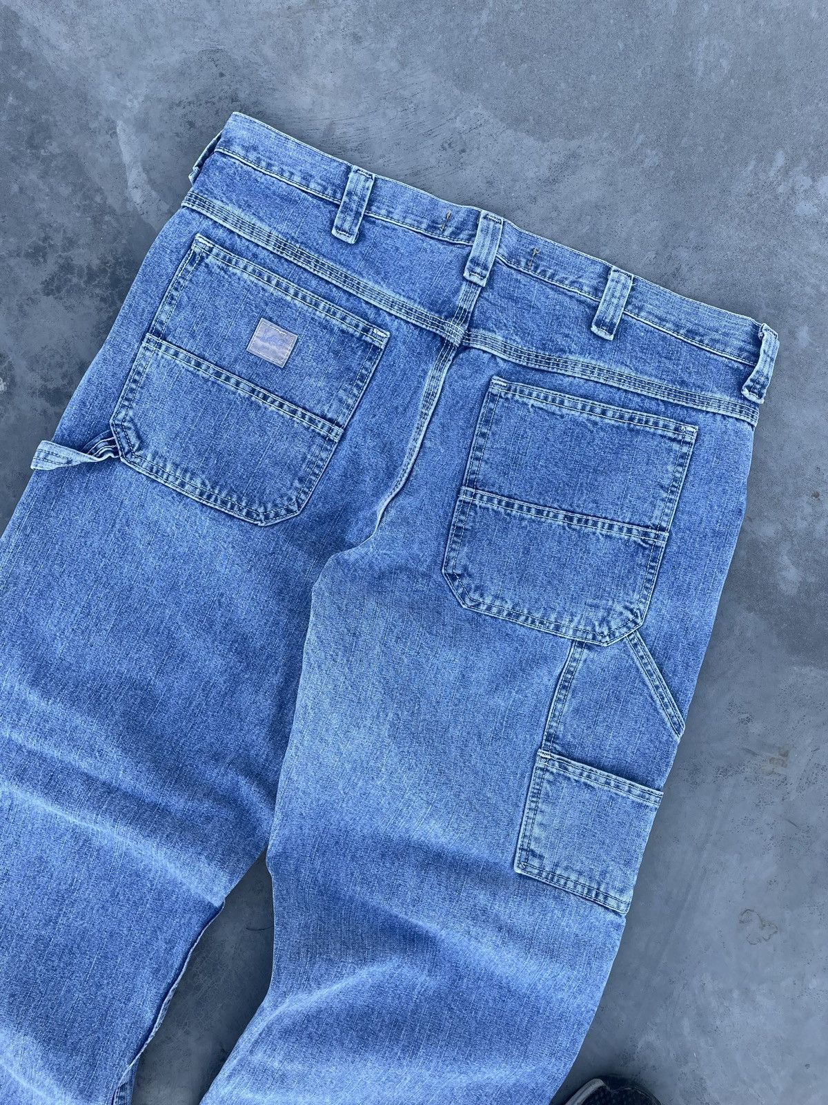 Lee Vintage Carhartt Style Lee Carpenter Jeans Skater Workwear Size US 34 / EU 50 - 3 Thumbnail