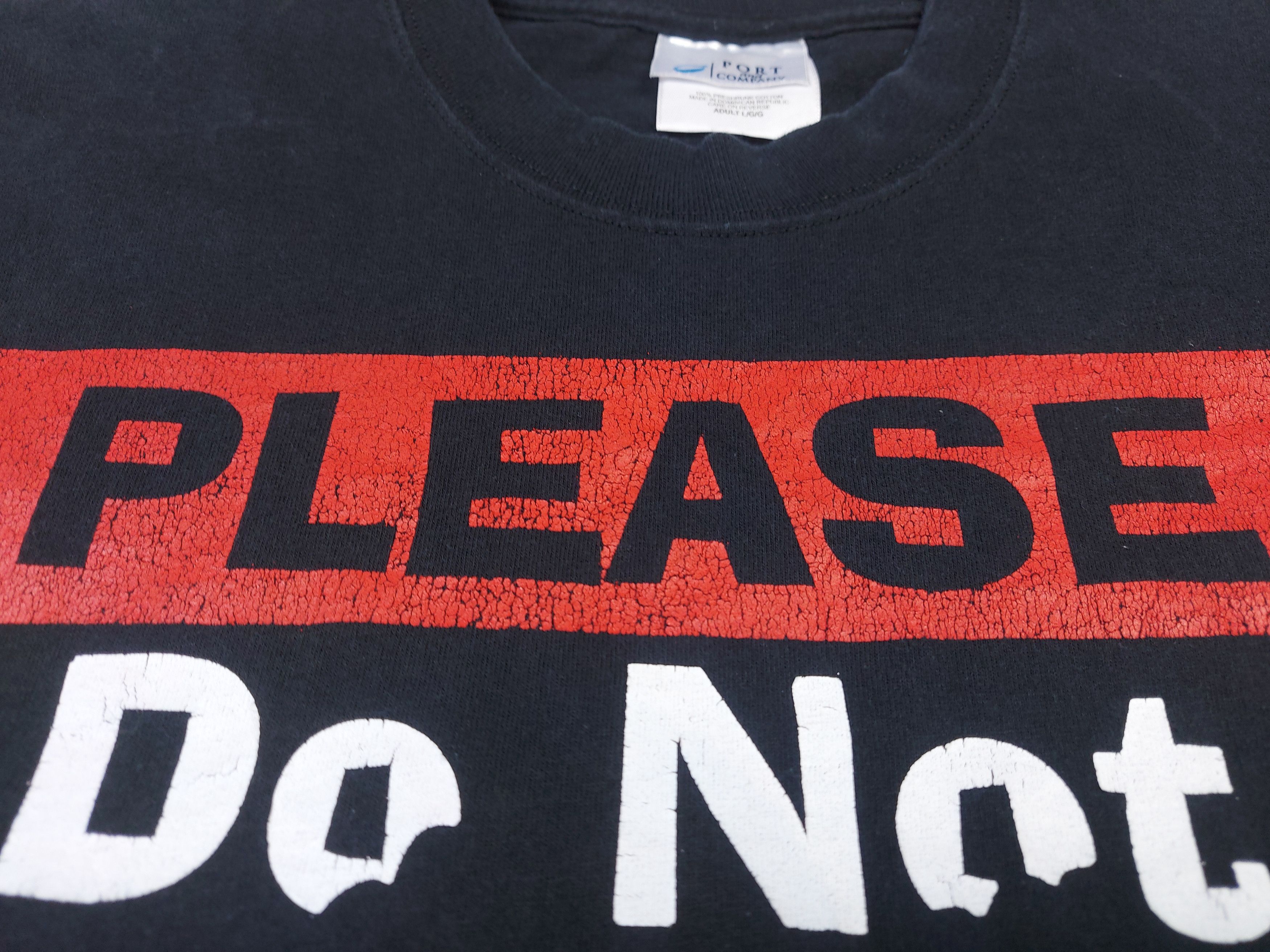 Vintage × WWF Vintage Y2K Wrestling Please Do Not Feed the Wrestlers TEE Size US L / EU 52-54 / 3 - 3 Thumbnail