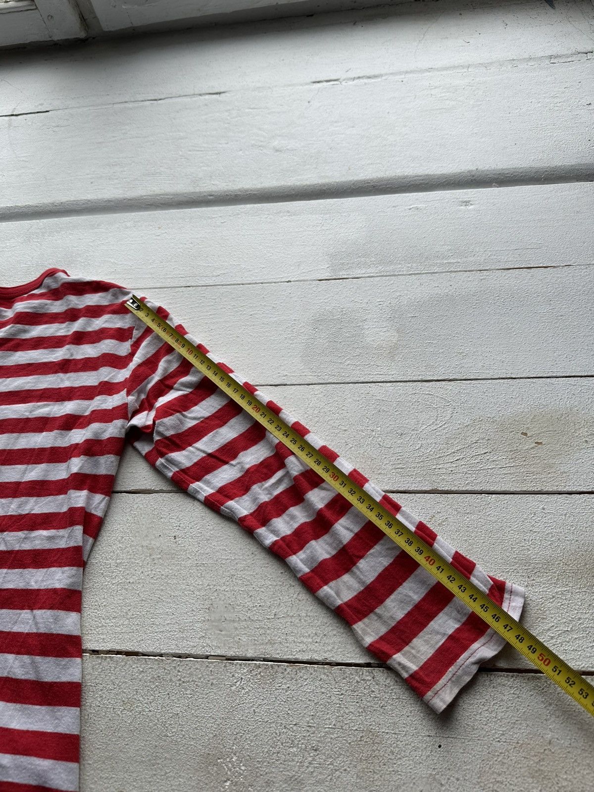 Denim & Supply Ralph Lauren × Vintage 🚨VNTG RALPH LAUREN MARINE STRIPED LONGSLEEVE TANK TOP Size M / US 6-8 / IT 42-44 - 15 Thumbnail