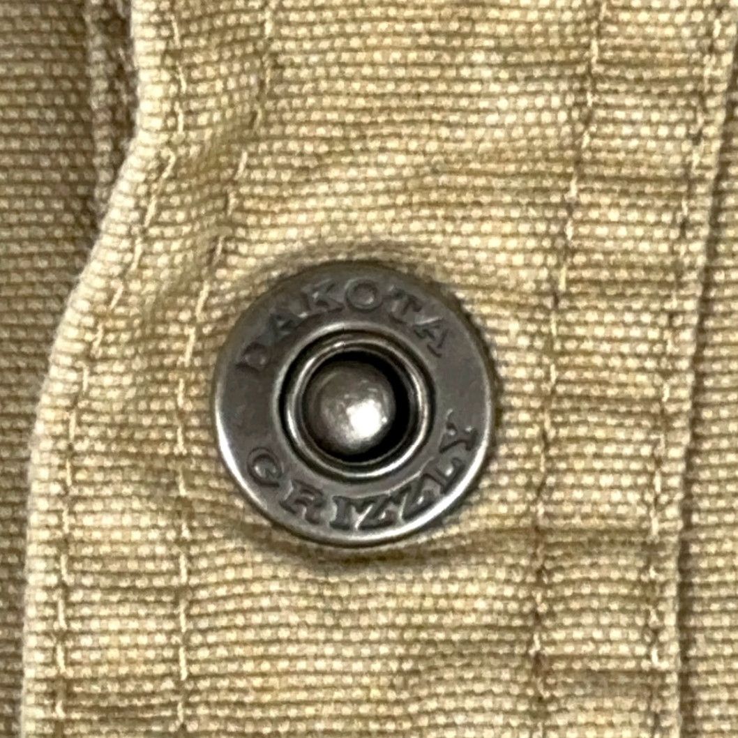 Vintage Dakota Grizzly Shirt Adult XL Brown Lined Shacket Canvas Workwear Barn Size US XL / EU 56 / 4 - 5 Thumbnail