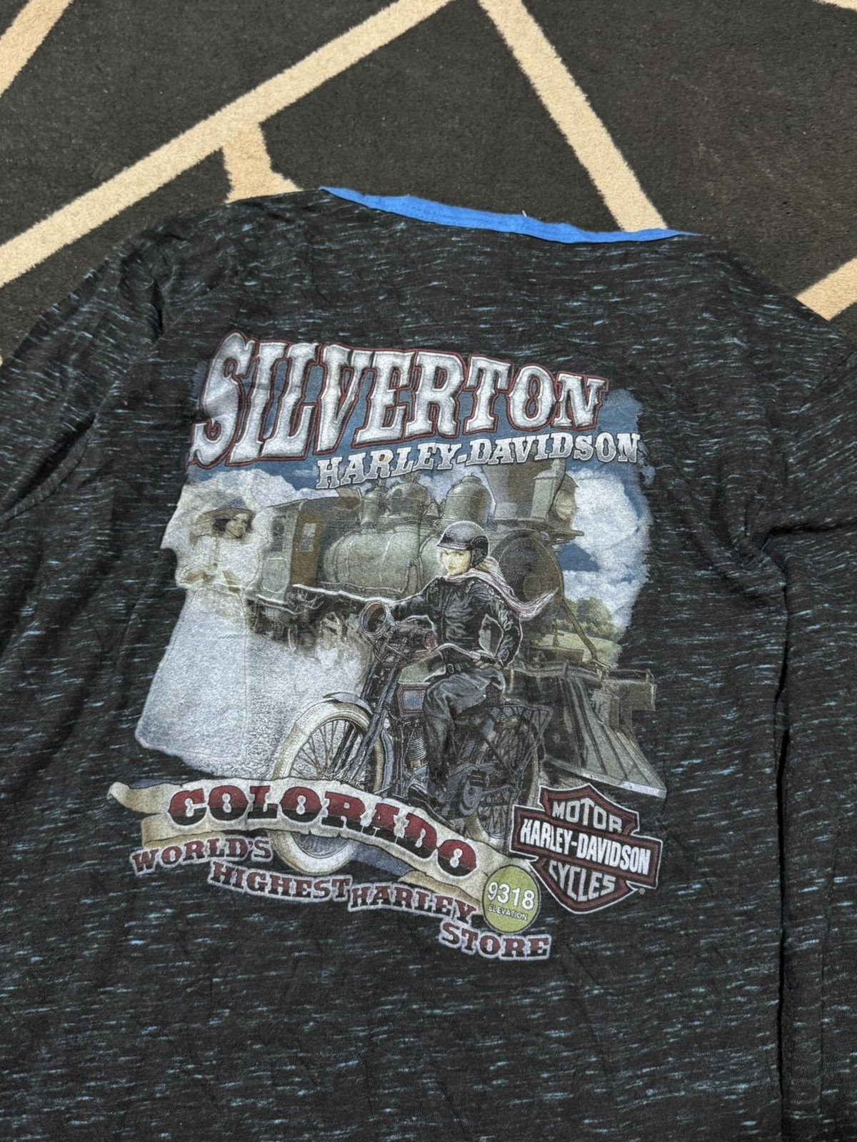 Harley Davidson Harley Davidson Gothic Long Sleeve Silverton Size US M / EU 48-50 / 2 - 4 Thumbnail