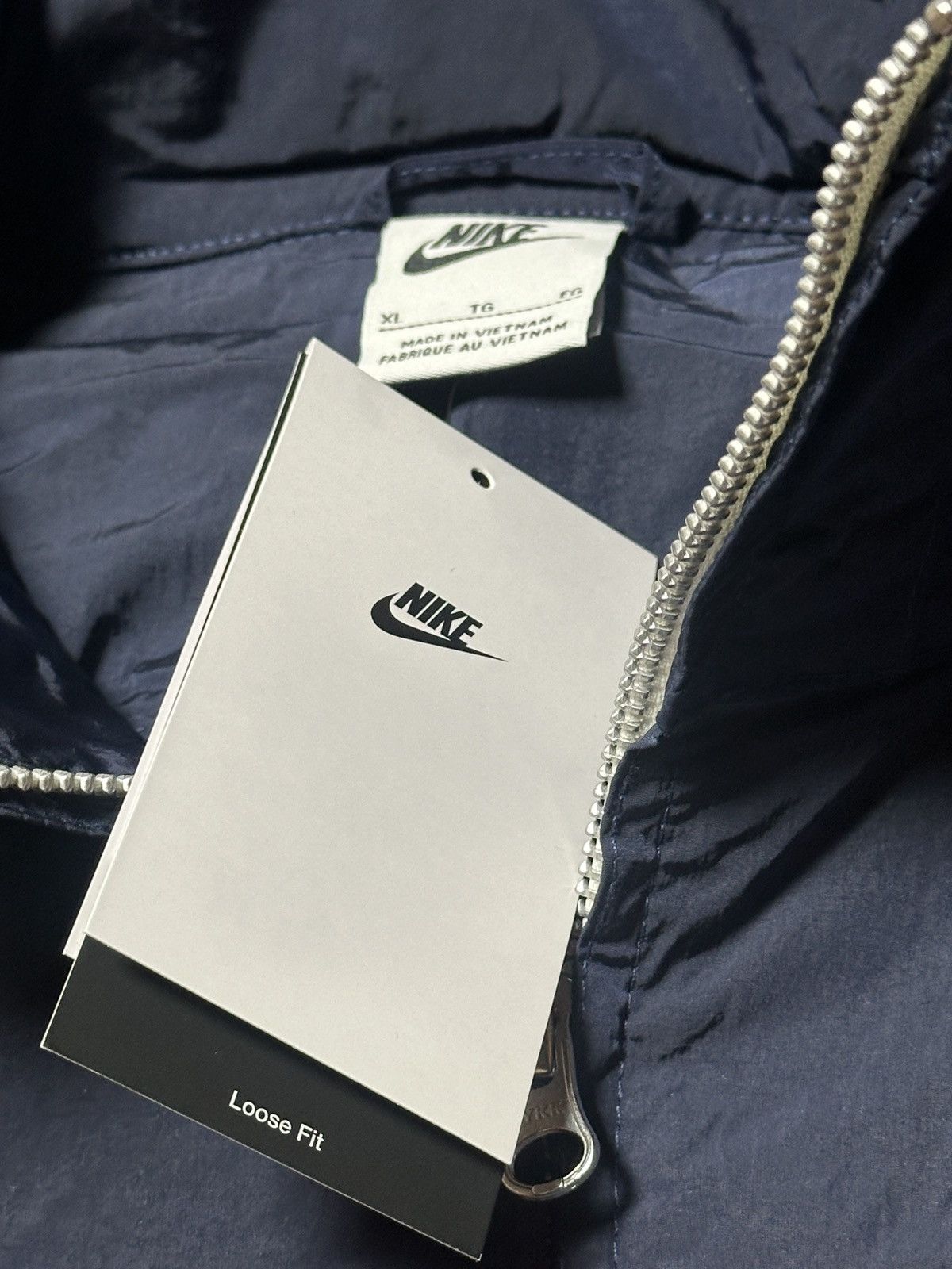 Nike NWT Nike NSW lightweight Woven Jacket Blue Sz XL FB7263-010 Size US XL / EU 56 / 4 - 6 Thumbnail