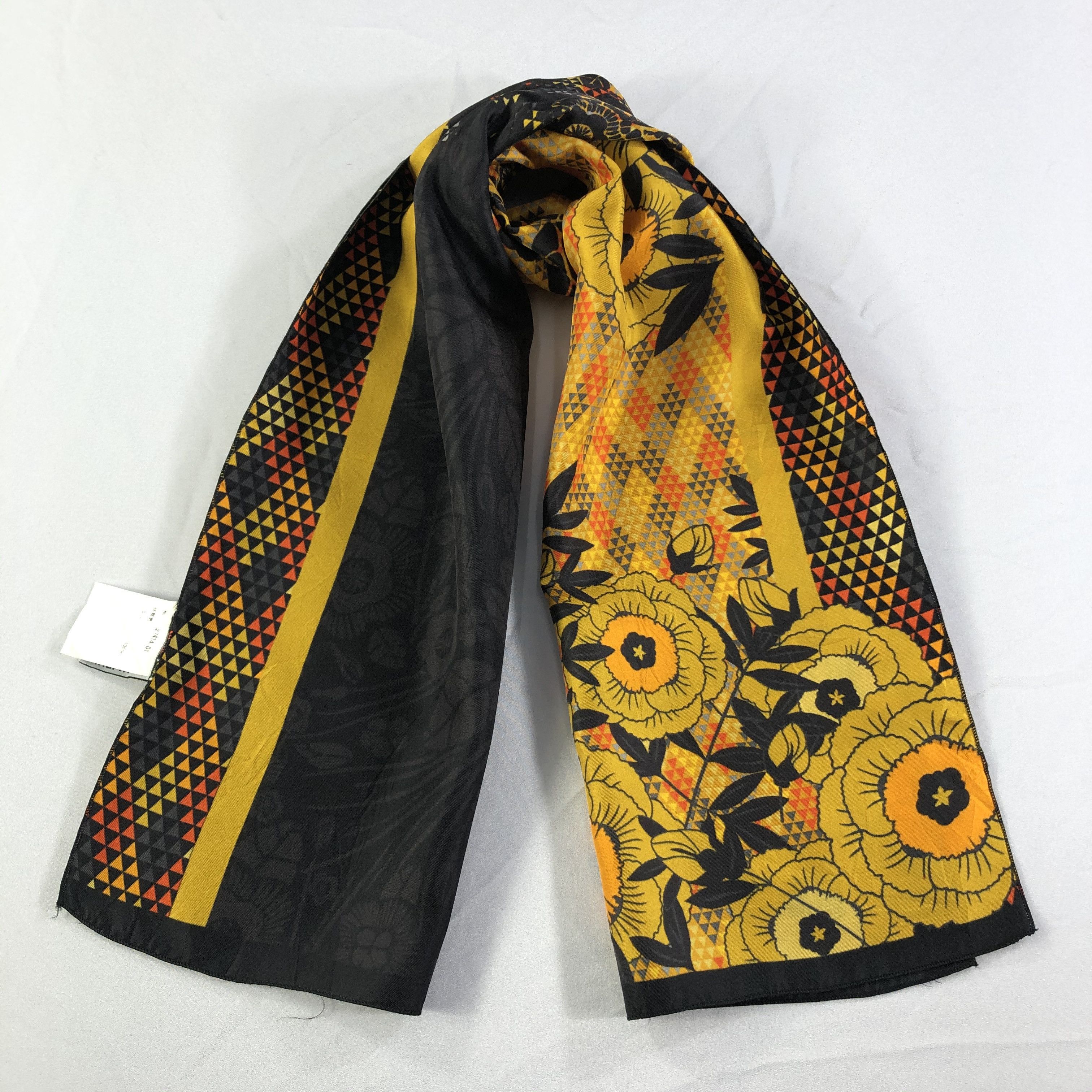 Vintage Vintage Silk Scarf Size ONE SIZE - 2 Thumbnail