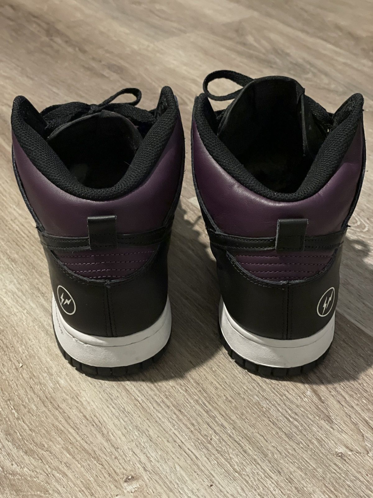 Fragment Design × Nike Nike Dunk Hi Fragment Beijing Size 9.5 Worn Size US 9.5 / EU 42-43 - 3 Thumbnail