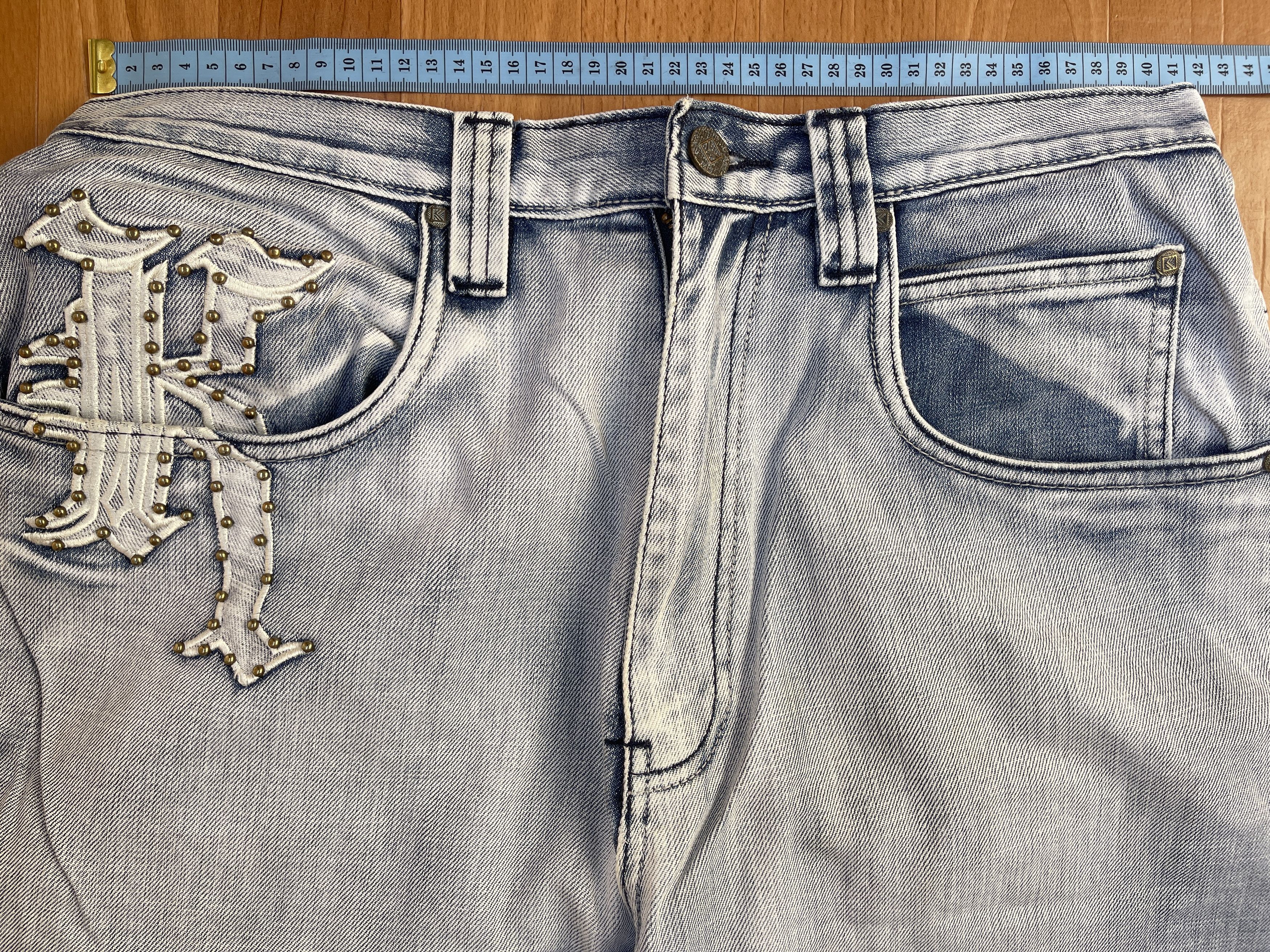 Karl Kani KARL KANI jeans, baggy, vintage Kani jeans, 90s hip hop W 32 Size US 32 / EU 48 - 13 Thumbnail