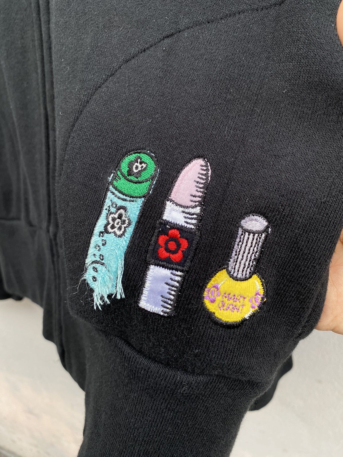 Designer × Japanese Brand 🔥MARY QUANT LONDON “Cosmetics Stuff” Embroidery Logo Sweater Size M / US 6-8 / IT 42-44 - 7 Thumbnail