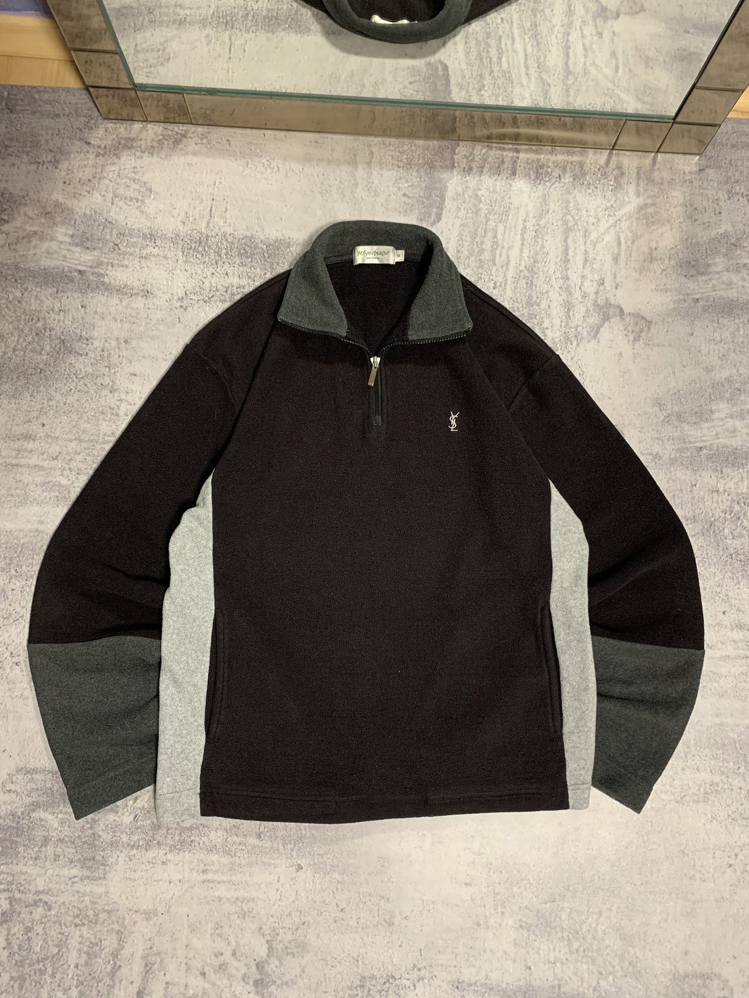 Yves Saint Laurent Super Soft Fleece YSL Sweatshirt Size US M / EU 48-50 / 2 - 1 Preview