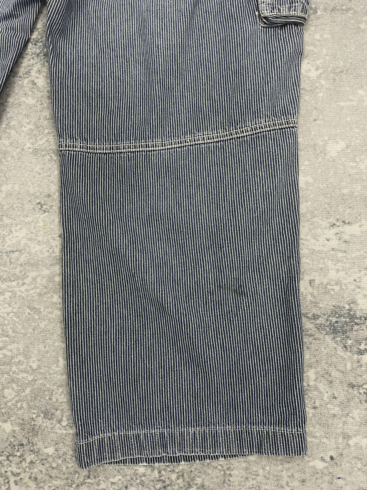 Japanese Brand Dogman Hickory Stripe Multipocket Cargo Tactical Pants s11 Size US 38 / EU 54 - 16 Thumbnail