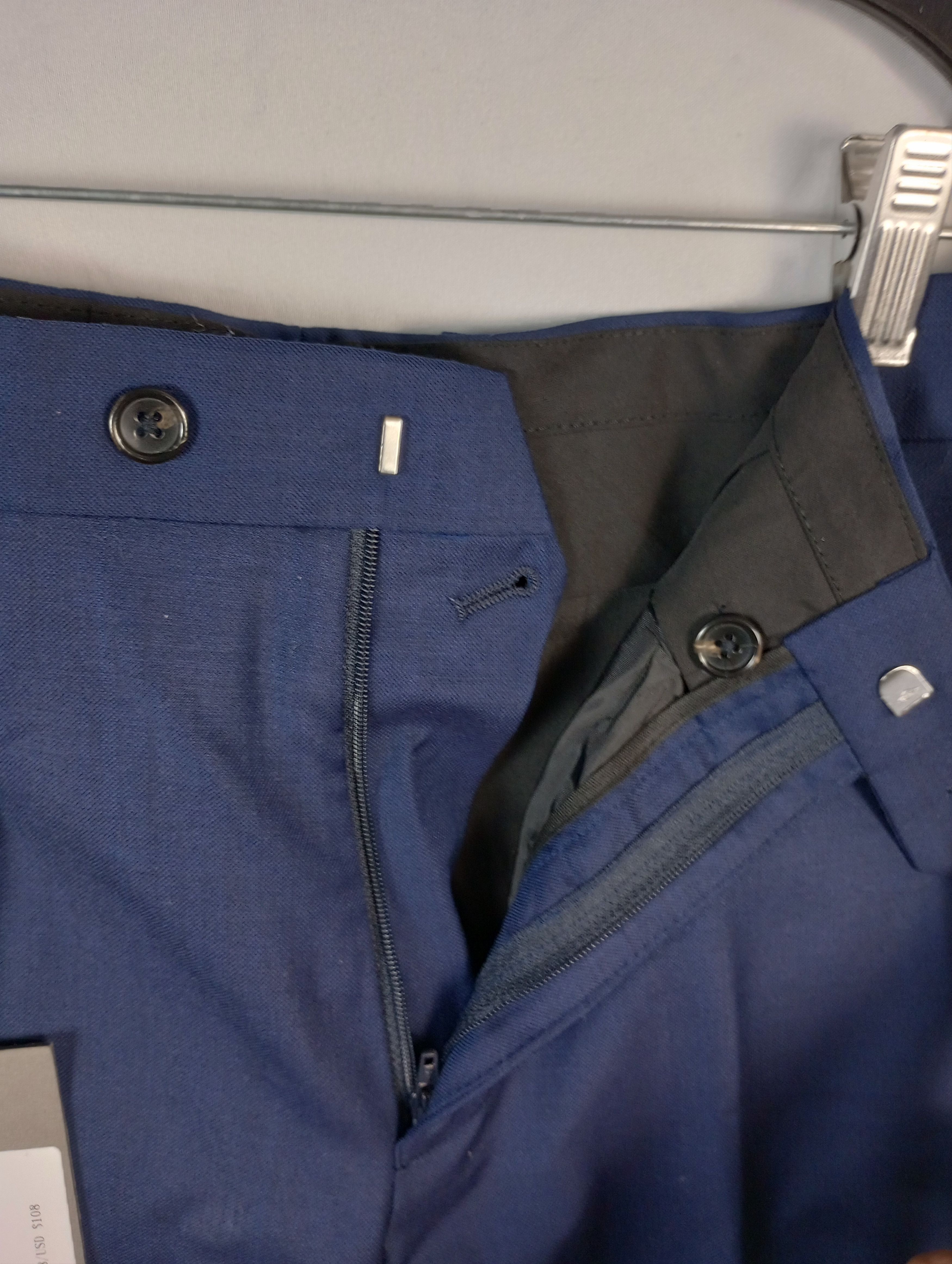 Spier & Mackay Spier And Mackay Slim Trouser W30 - Indigo Blue Size 36R - 3 Thumbnail