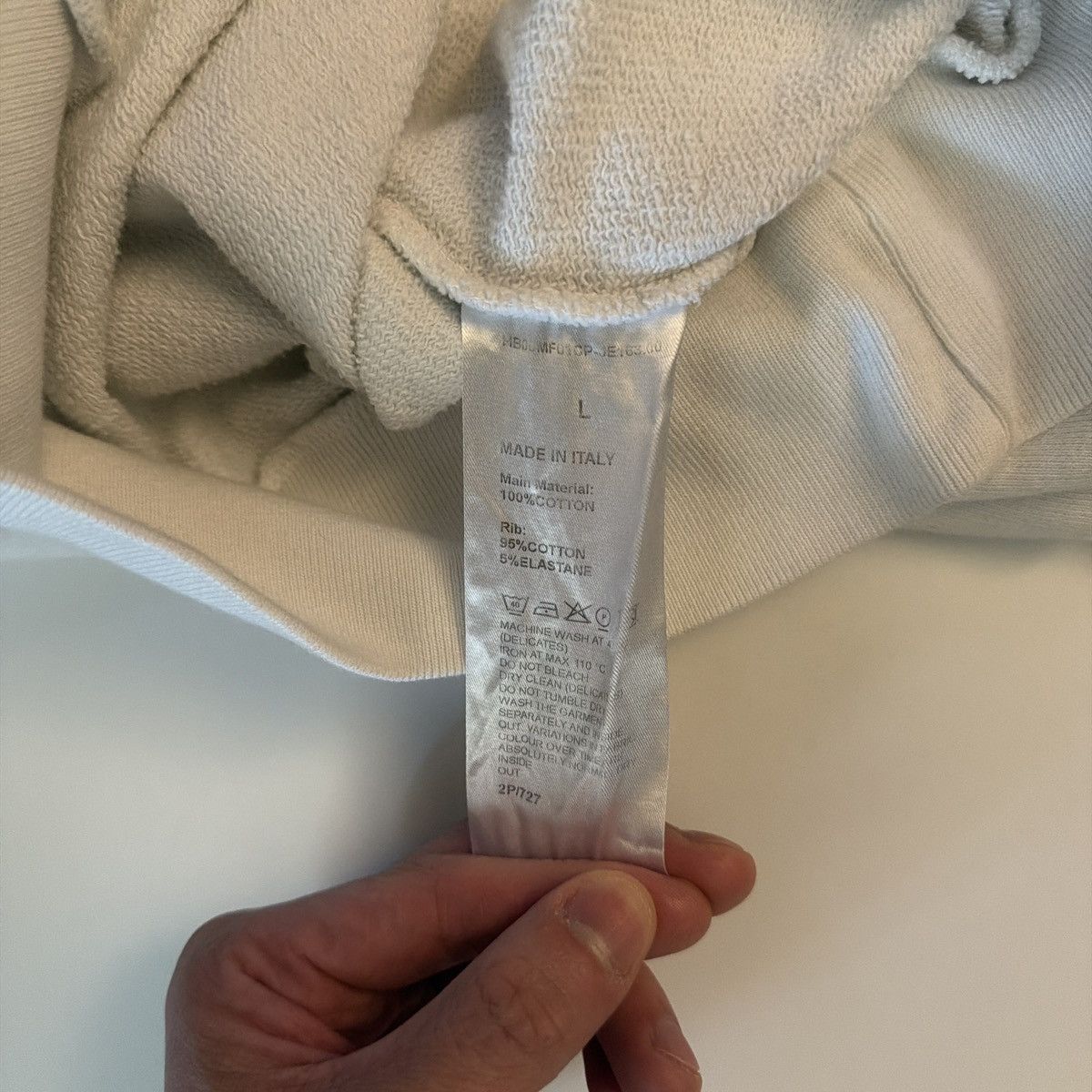 Hood By Air Hood by Air white 69 hoodie Size US L / EU 52-54 / 3 - 6 Thumbnail