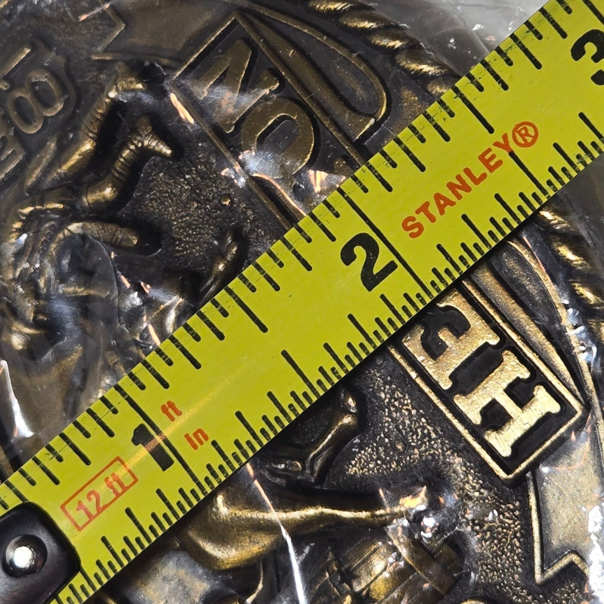 Other 1981 Finals Rodeo Belt Buckle Hesston NOS Bull Rider Clown N Size ONE SIZE - 7 Thumbnail