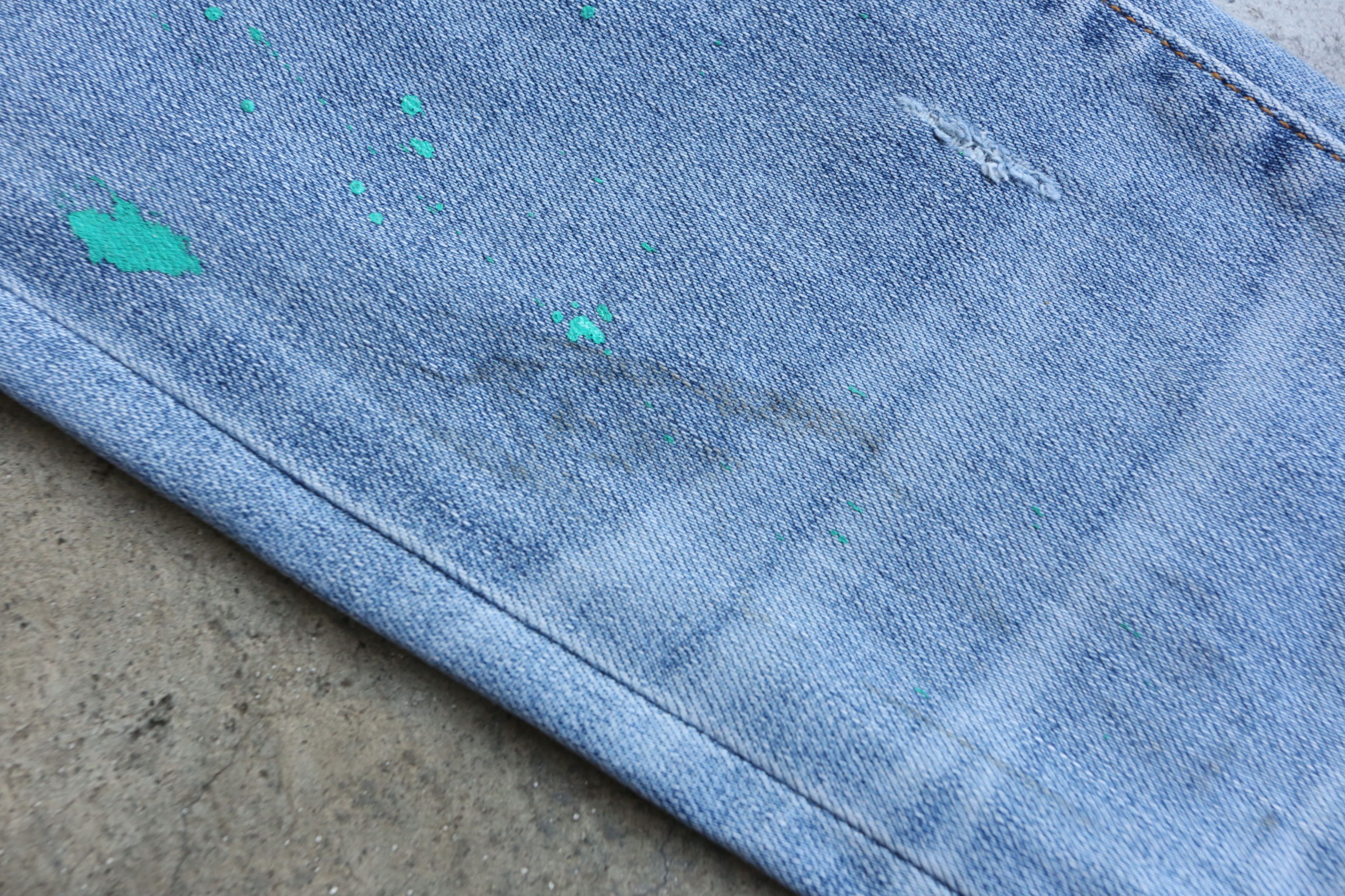 Amiri Amiri - Paint Splatter Artist Broken Denim Jean Size US 32 / EU 48 - 7 Thumbnail