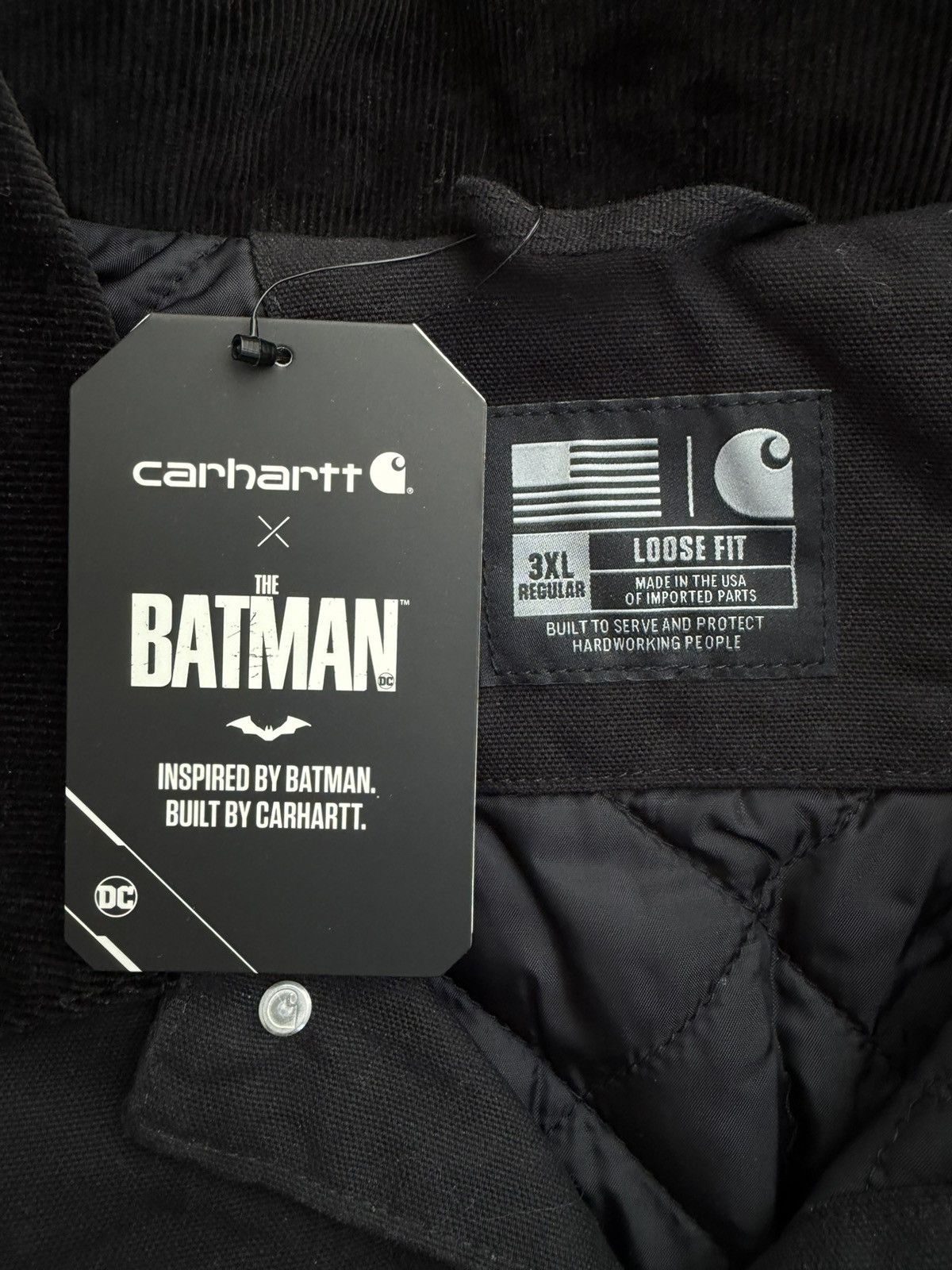 Carhartt Carhartt x The Batman Duck Chore Coat #74/100 3XL NWT RARE Size US XXL / EU 58 / 5 - 6 Thumbnail