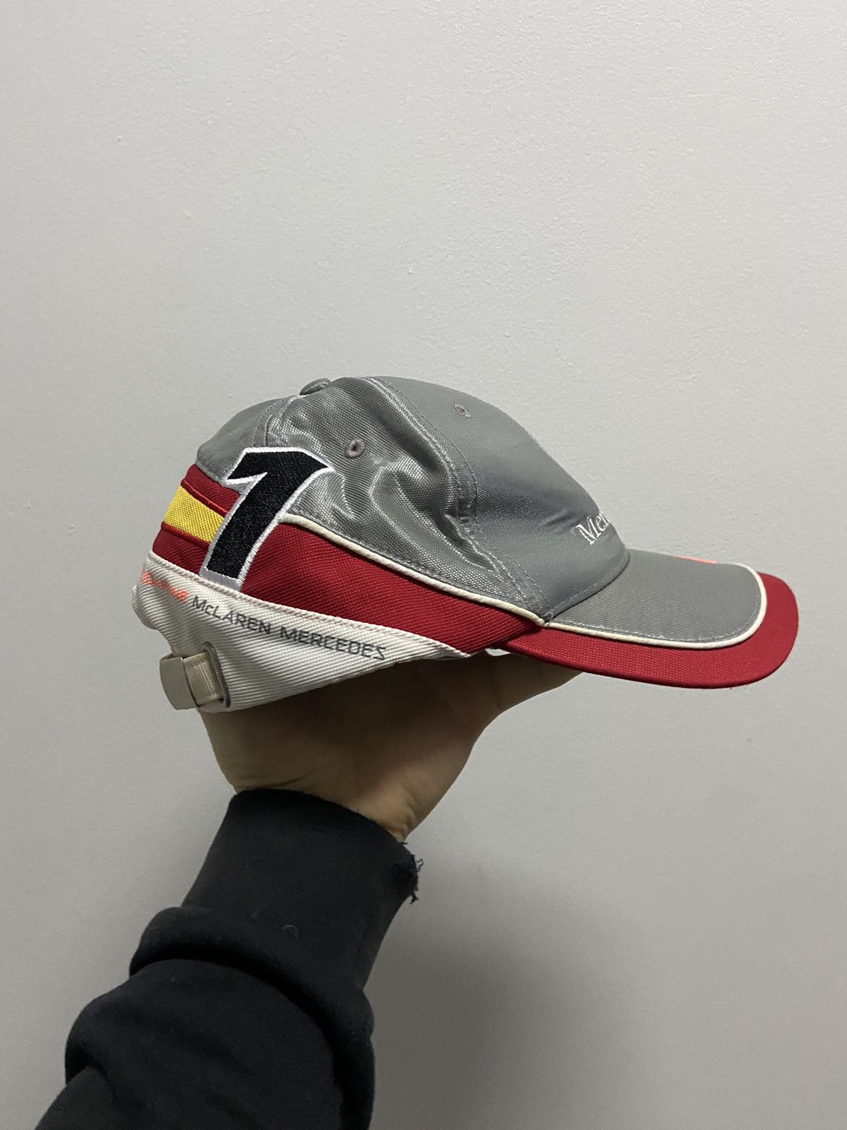 Mercedes-Benz × Vintage Mercedes Benz Cap fernando alonso Vintage Racing Big Logo Size ONE SIZE - 3 Thumbnail