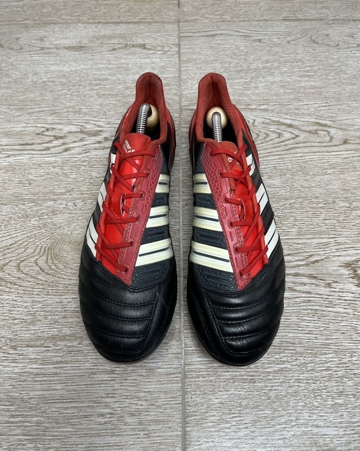 Adidas Adidas Predator Adipower FG Black Football Cleats Size US 8.5 / EU 41-42 - 2 Thumbnail