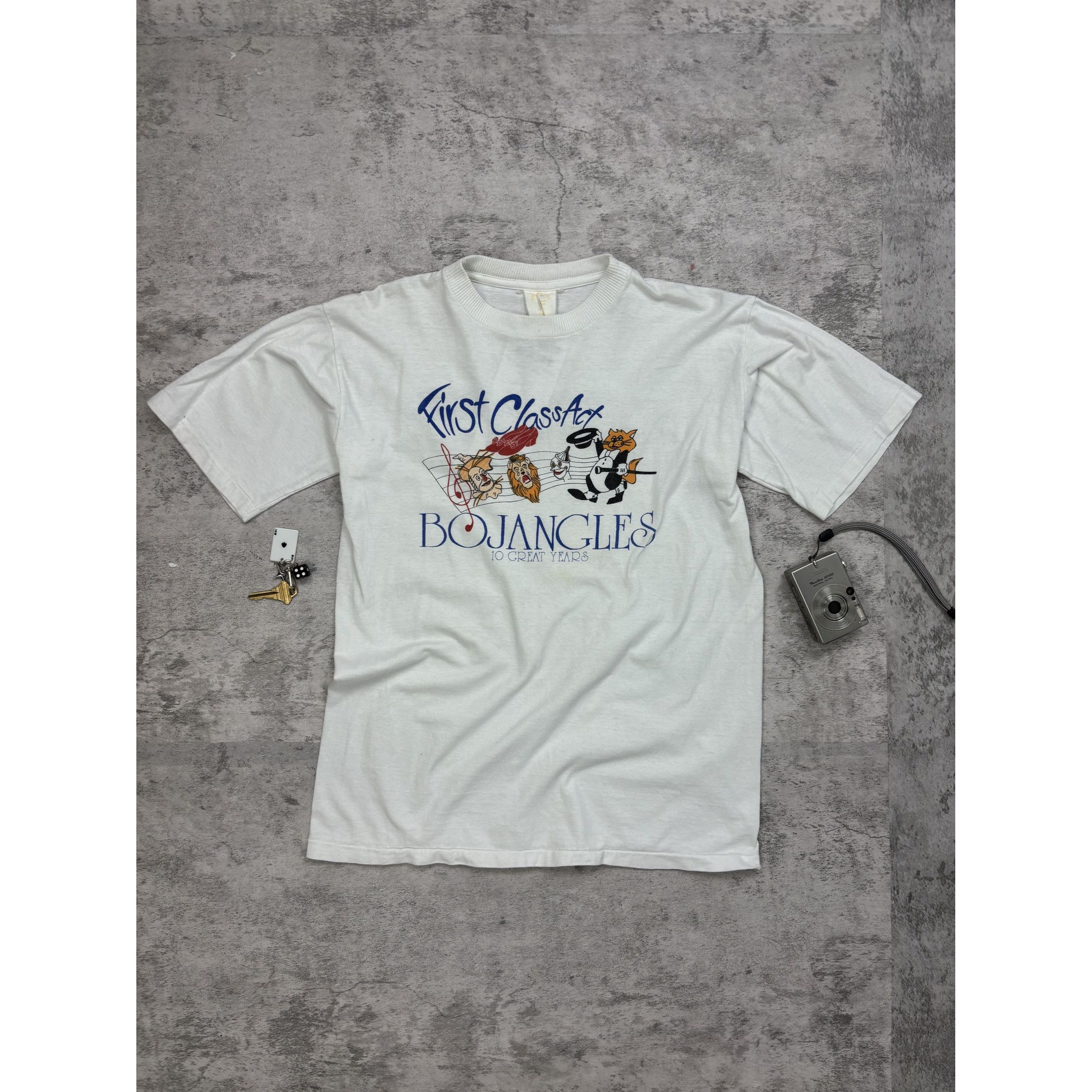 Other Vintage First Class Act Graphic Single Stitch Size US S / EU 44-46 / 1 - 1 Thumbnail