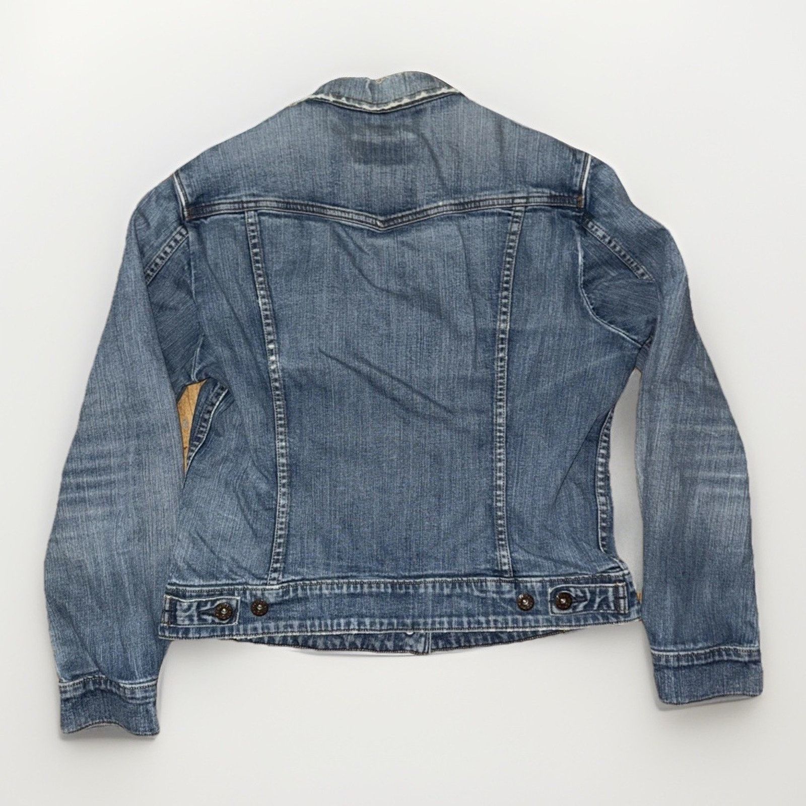 Levi's × Vintage Women’s Levi’s San Francisco Denim Trucker Jacket Blue L Size L / US 10 / IT 46 - 5 Thumbnail
