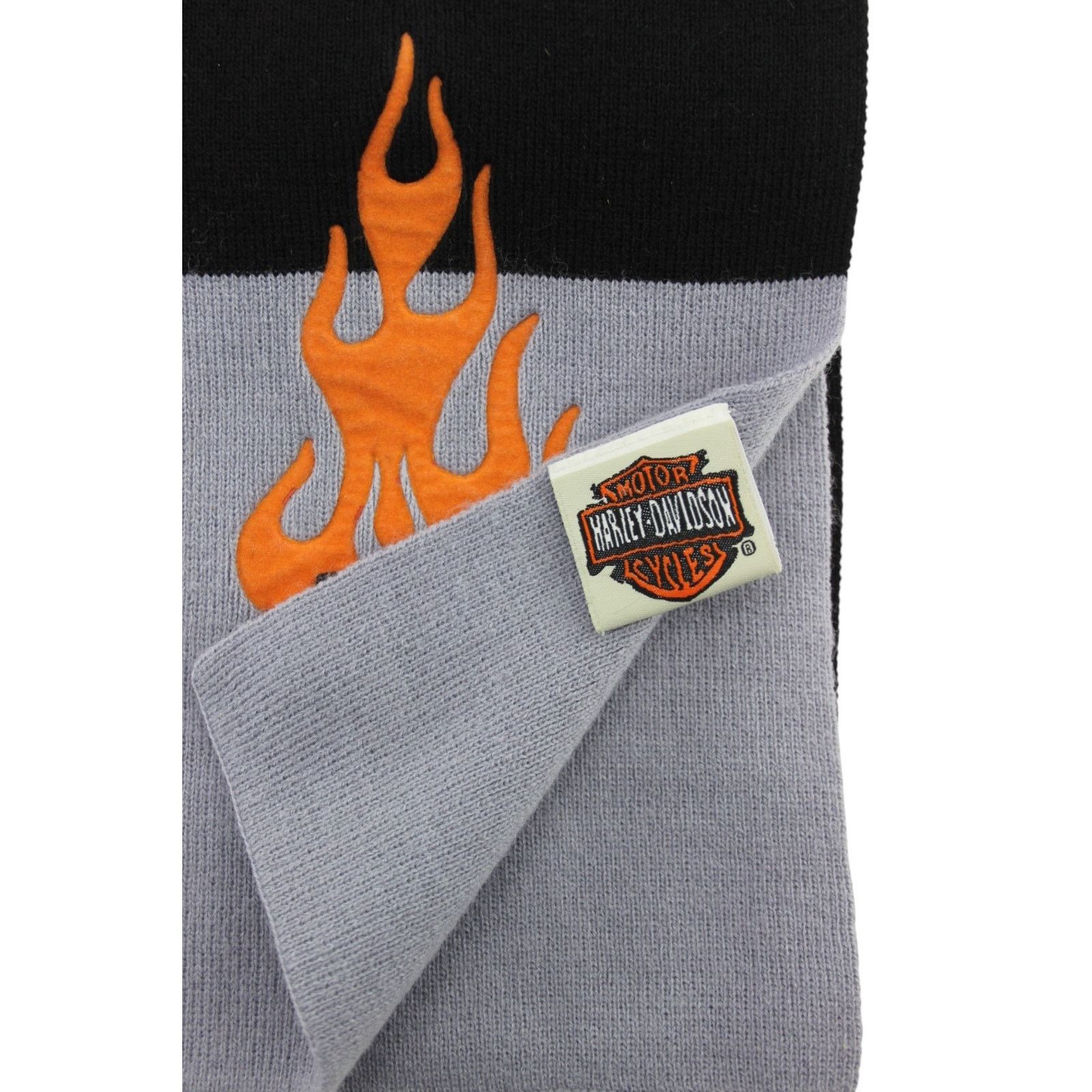 Other NEW Harley Davidson Scarf Muffler • Gray & Black Size ONE SIZE - 2 Thumbnail