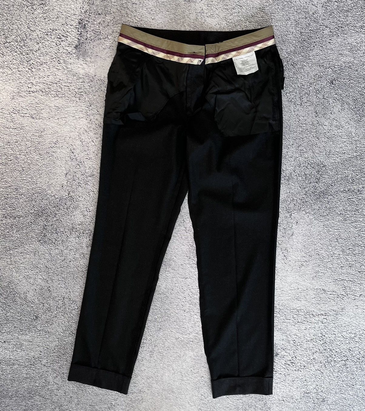 Etro ETRO Italy Women's Black Wool Blend Dress Pants Trousers Size 27" / US 4 / IT 40 - 8 Thumbnail