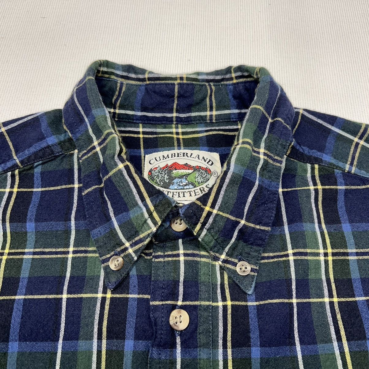 Vintage Cumberland Outfitters Flannel Shirt Plaid Button Down Y2K Size US L / EU 52-54 / 3 - 4 Thumbnail