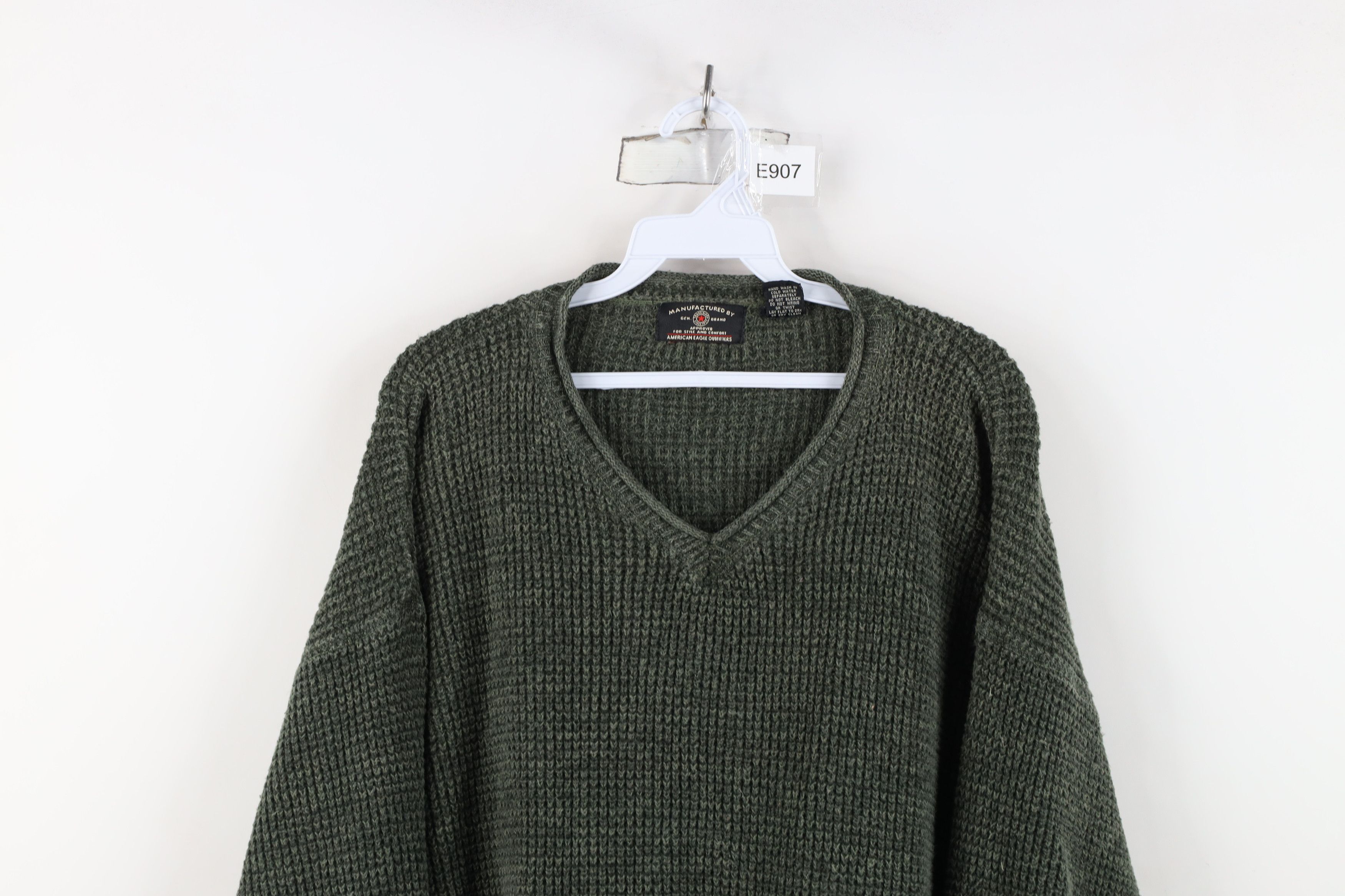 American Eagle Outfitters Vintage 90s American Eagle Outfitters Marled Knit Sweater Size US L / EU 52-54 / 3 - 2 Thumbnail