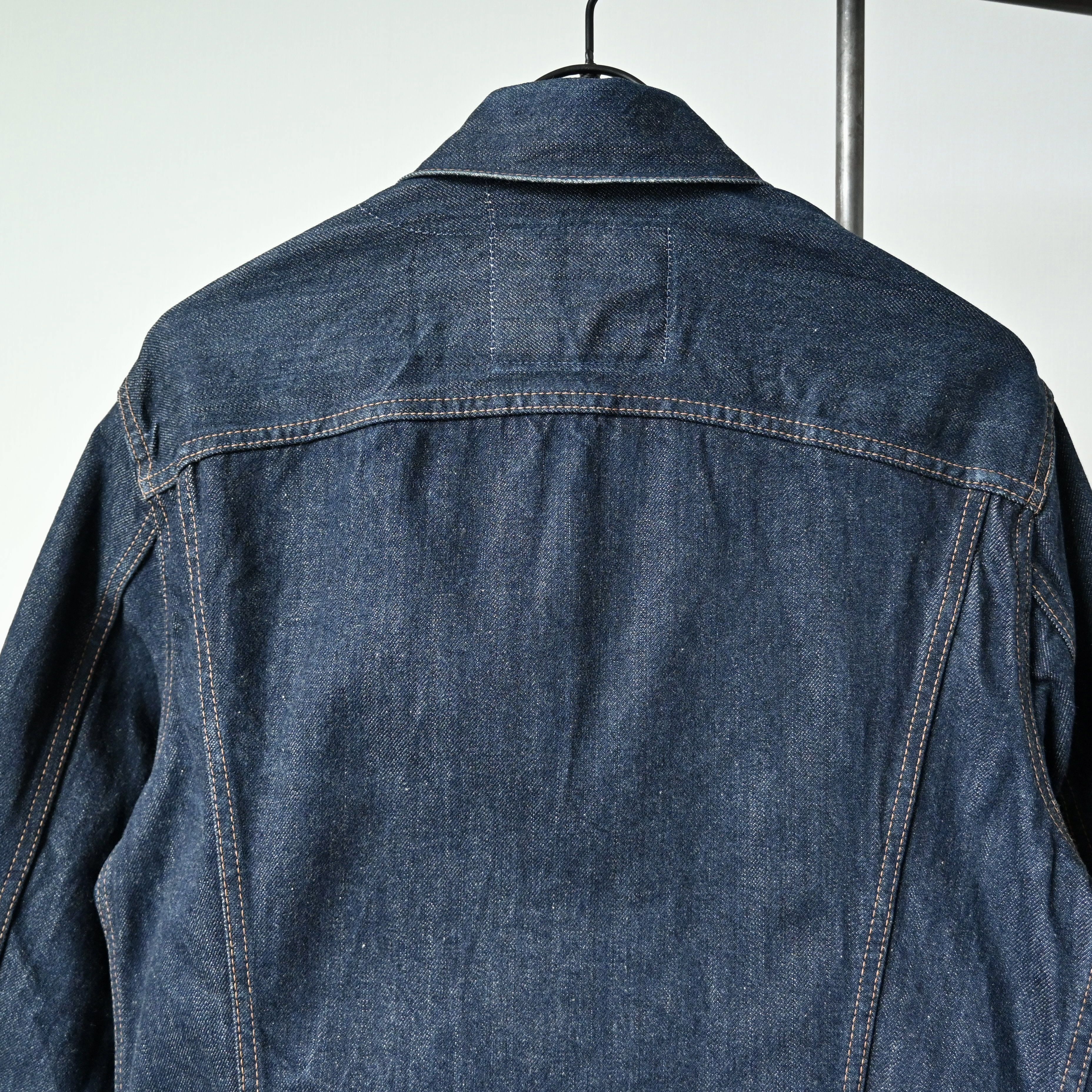 HOLLYWOOD RANCH MARKET H.R.MARKET indigo denim tracker jacket made in Japan Size US M / EU 48-50 / 2 - 3 Thumbnail