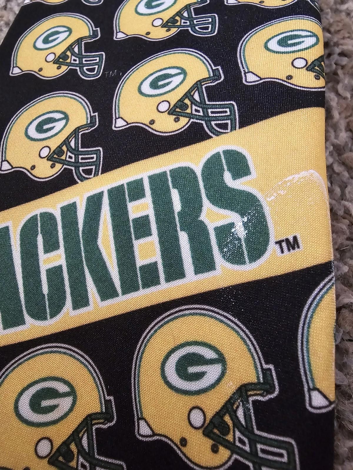 Ralph Marlin Vintage Green Bay Packers NFL Tie 1997 Ralph Marlin Stained Size ONE SIZE - 2 Thumbnail