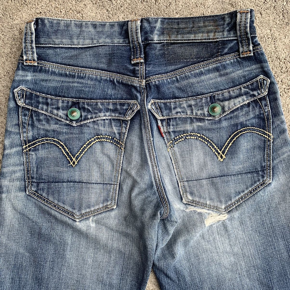 Levi's Vintage Y2K Levis Classic 502 Stitched Distressed Denim W29 Size US 29 - 14 Thumbnail